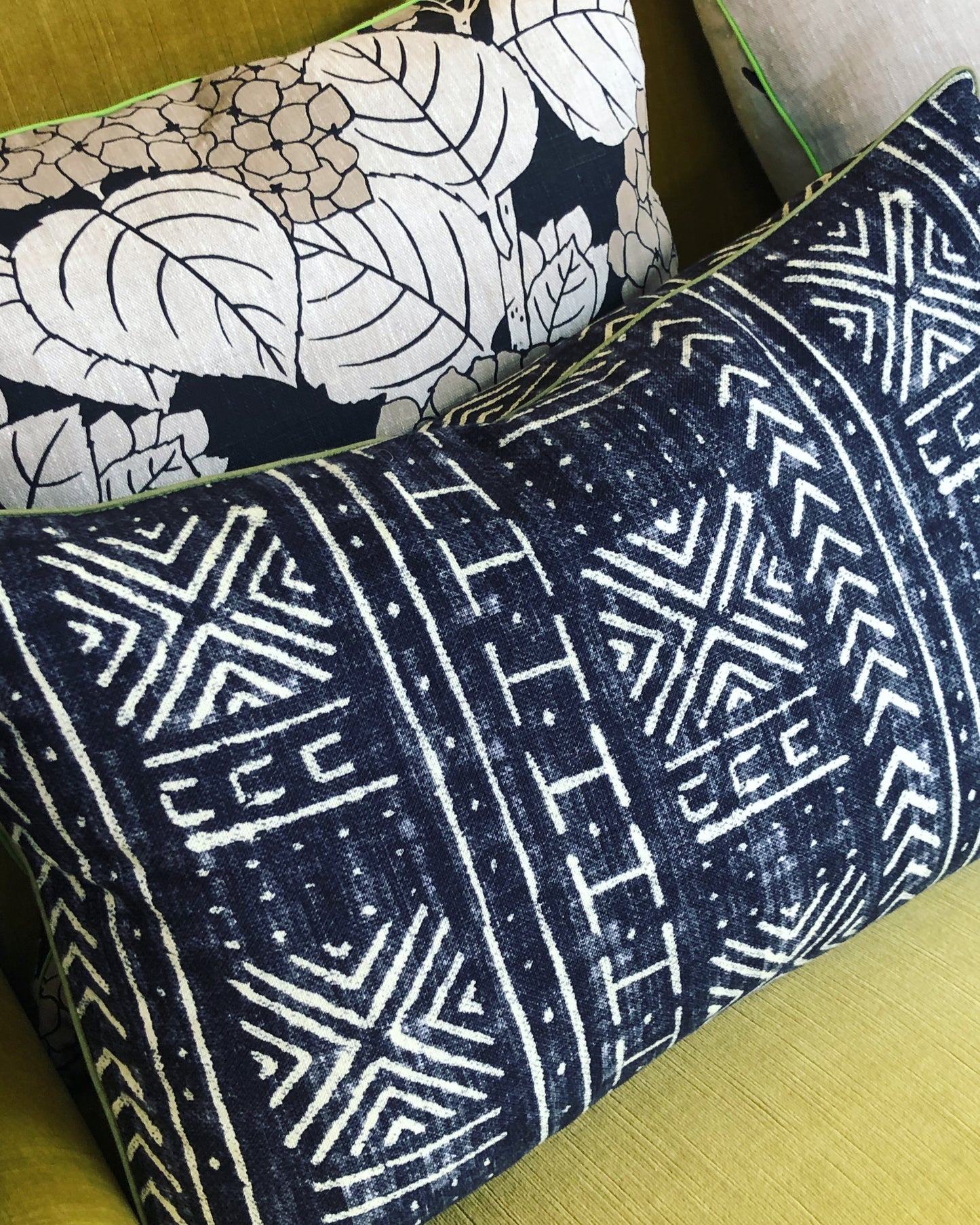 charcoal mud cloth
