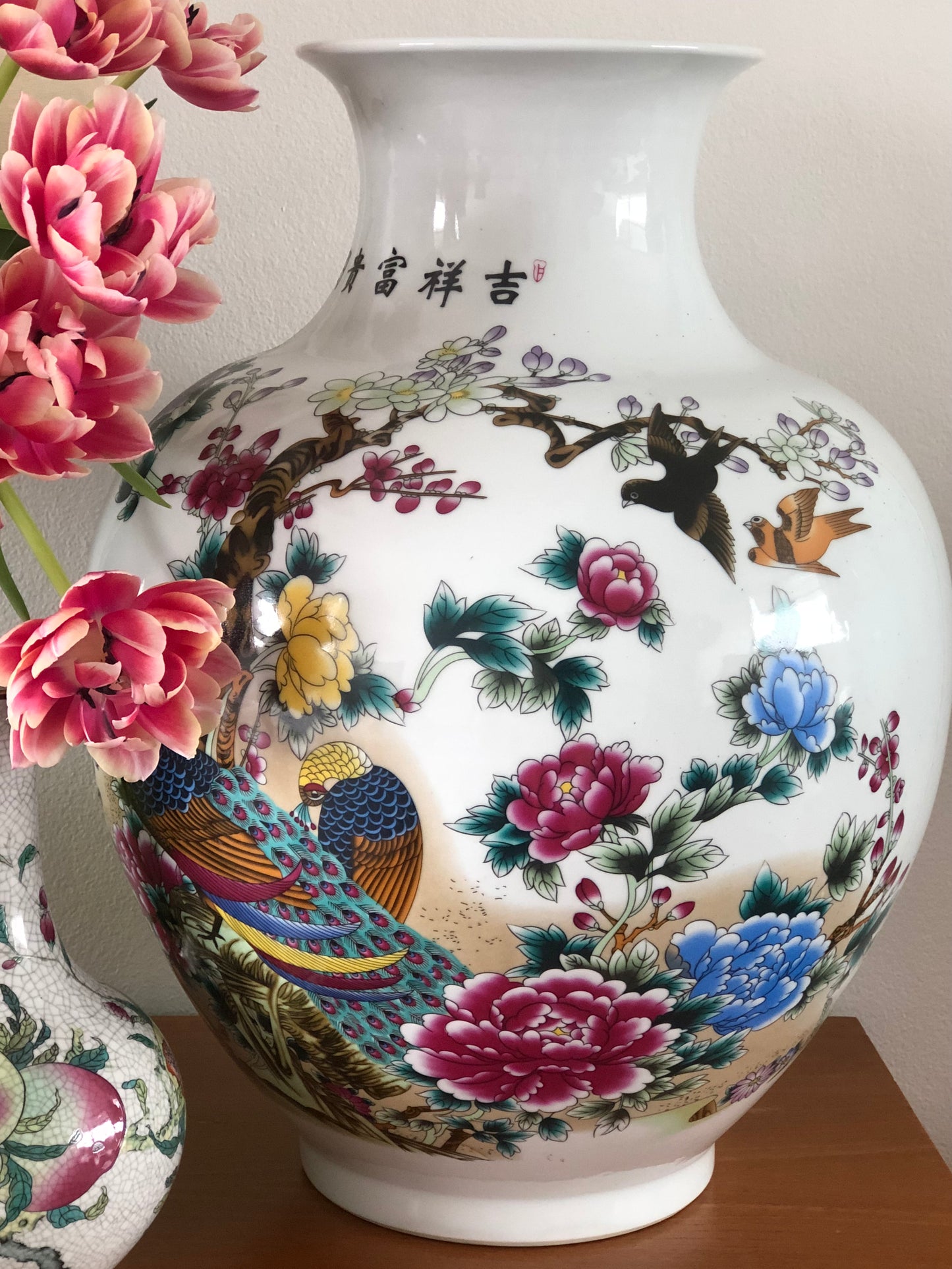 vintage chinoiserie jardiniere
