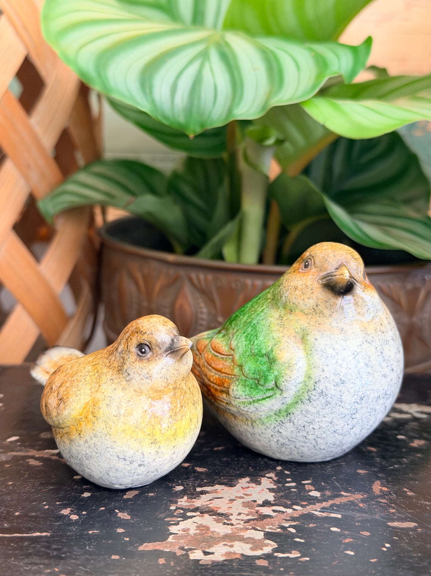 vintage ceramic robbins