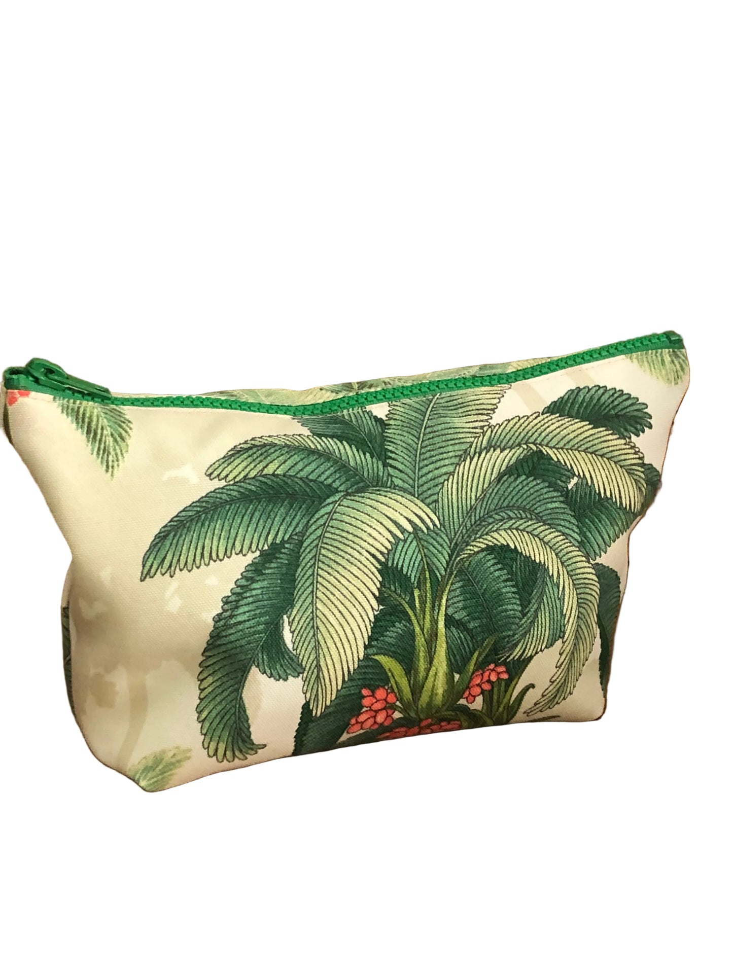 tropical palm tree wetbag pouch