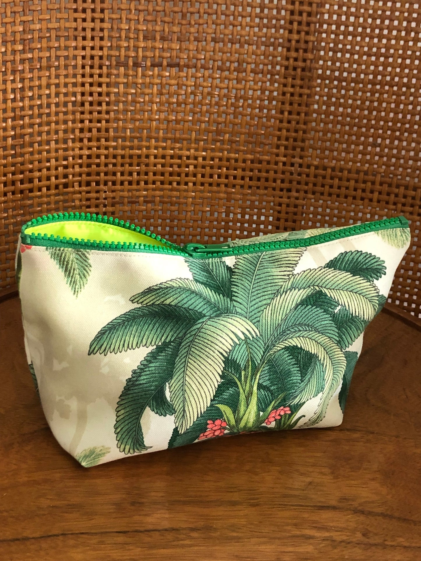 Tropical Palm Wetbag Pouch