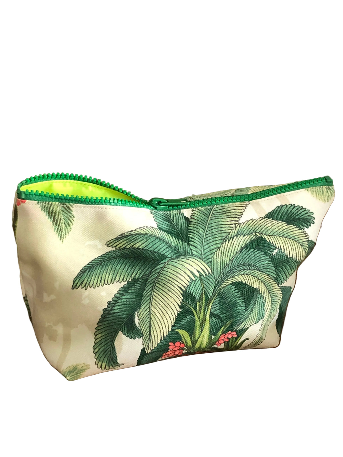tropical palm tree wetbag pouch