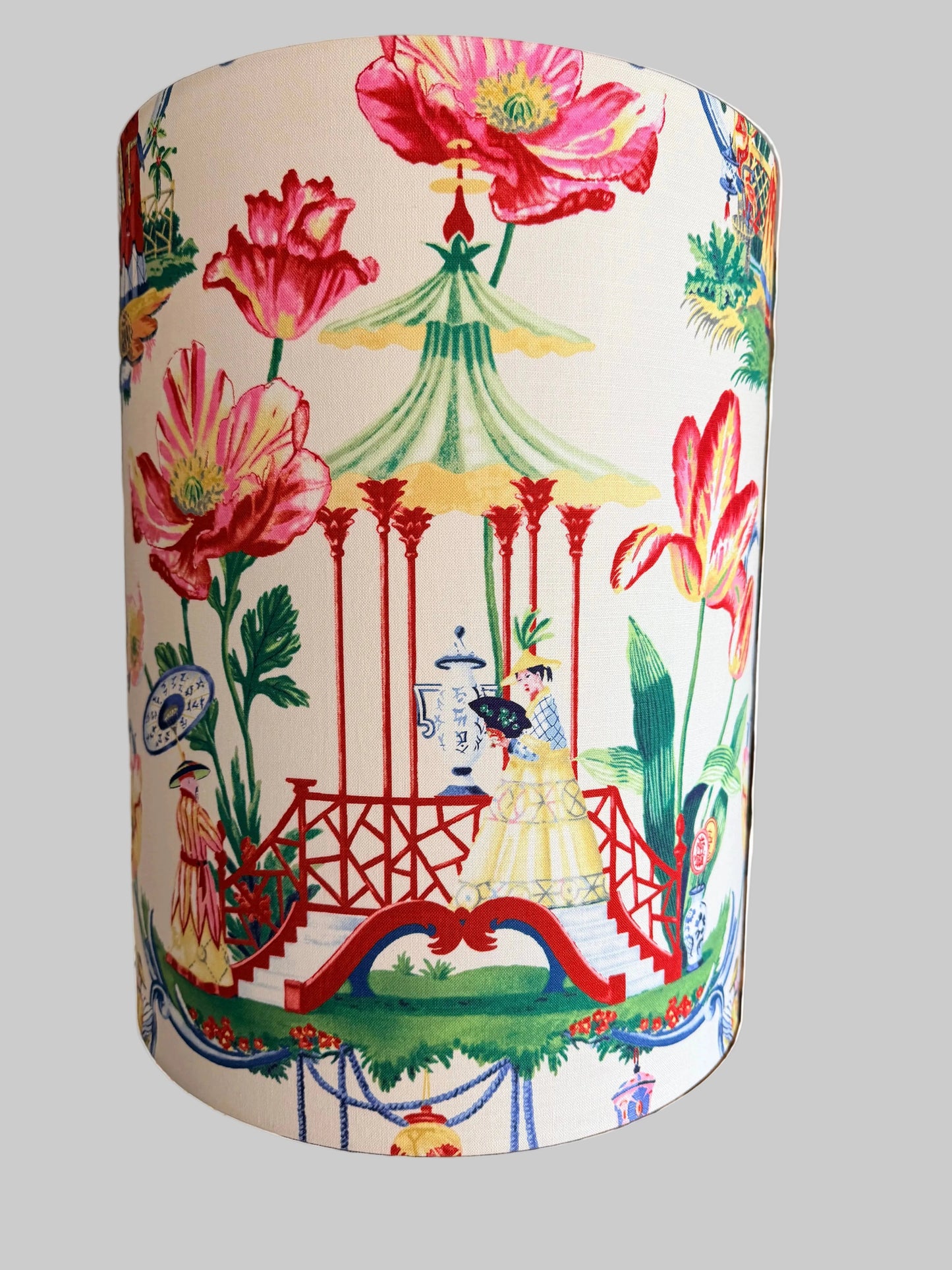 chinoiserie lampshade