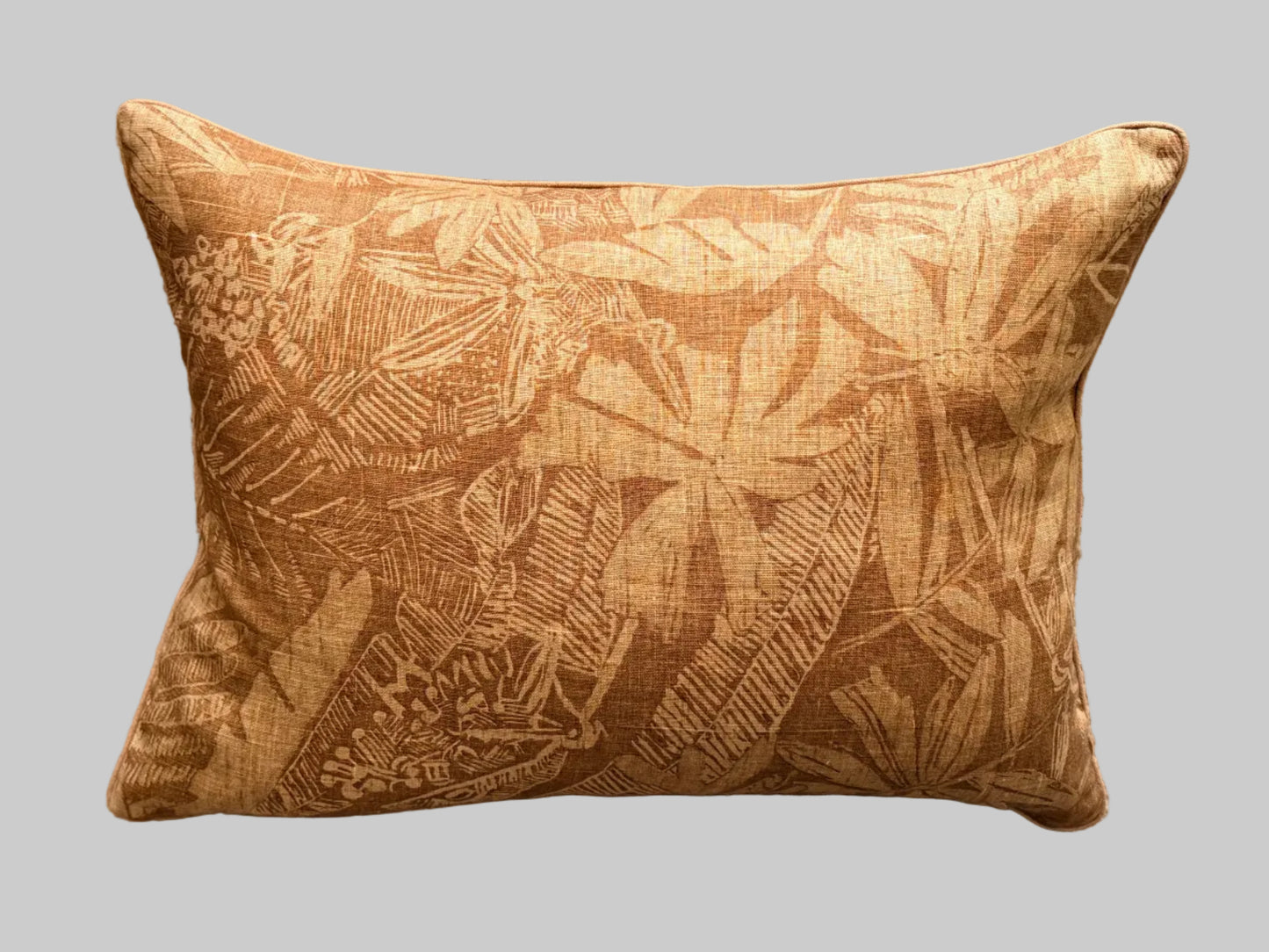 tiki palm cushion