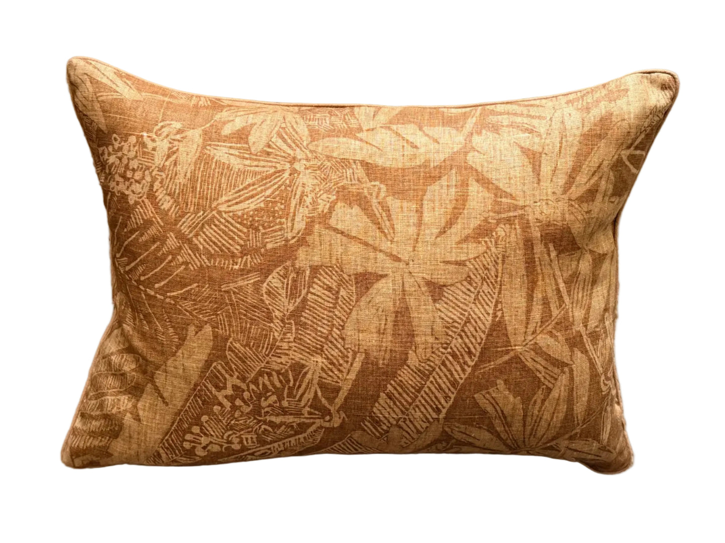 tiki palm cushion