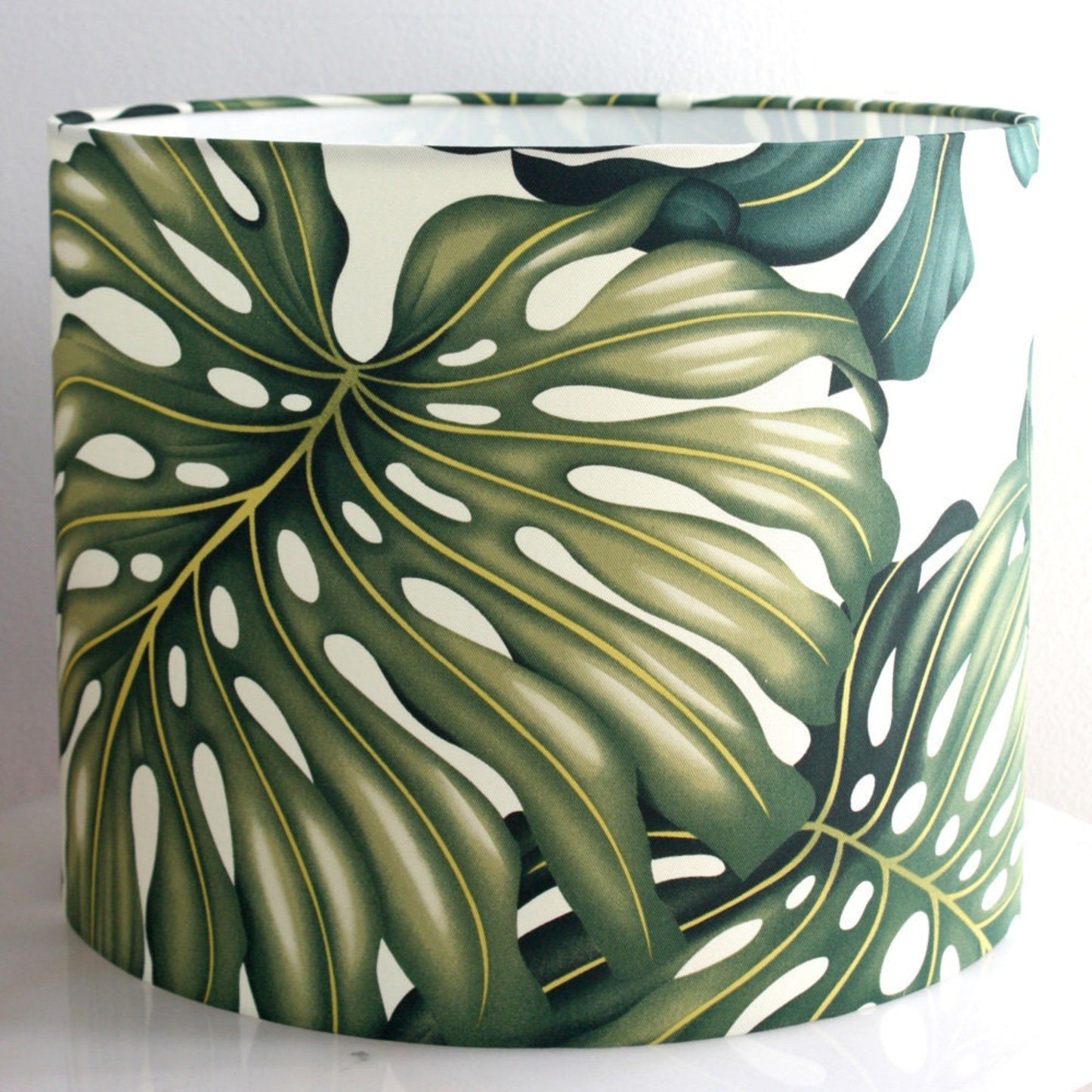 monstera lampshade