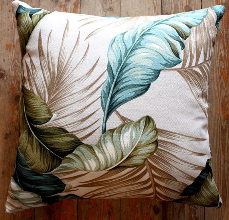 natural banana leaf cushion