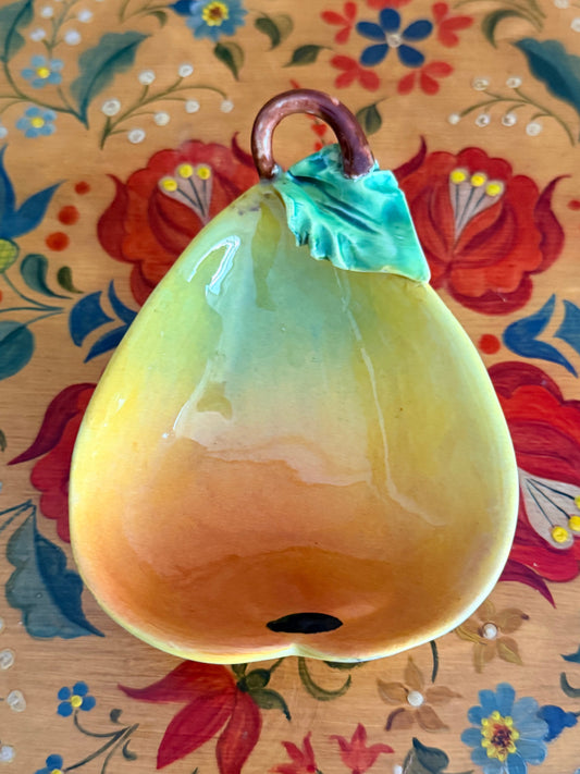 pear shaped mid century trinket dish