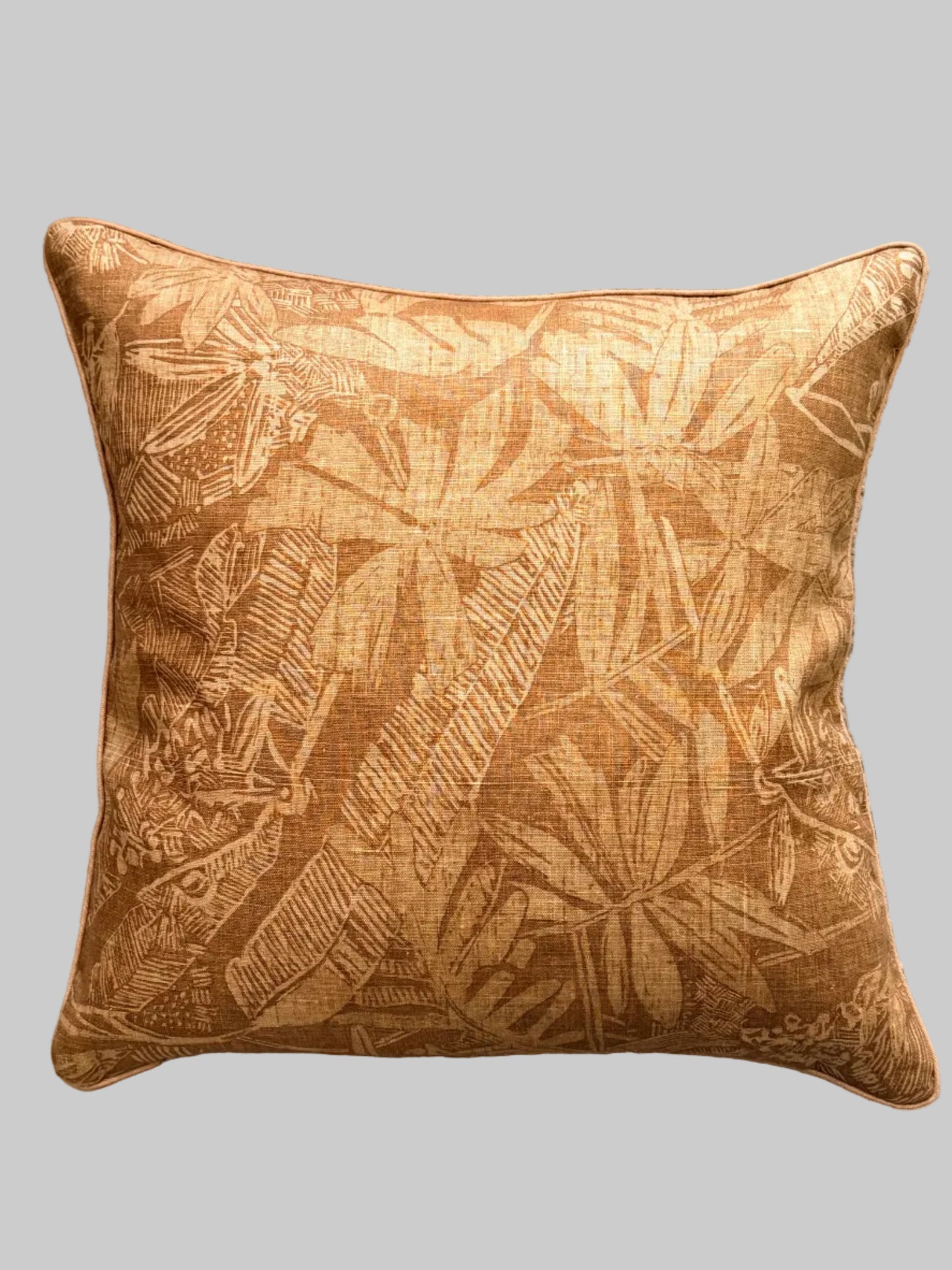 tiki palm cushion