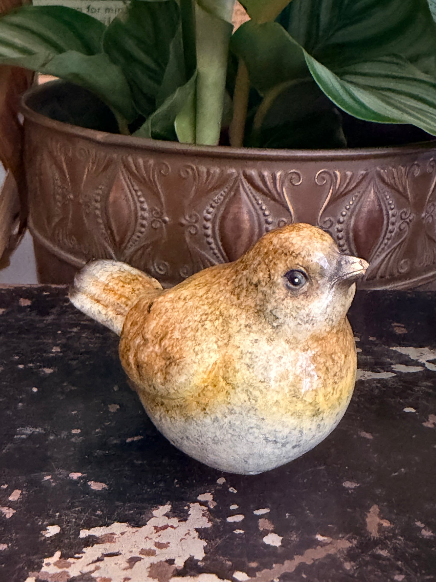 vintage ceramic robbins