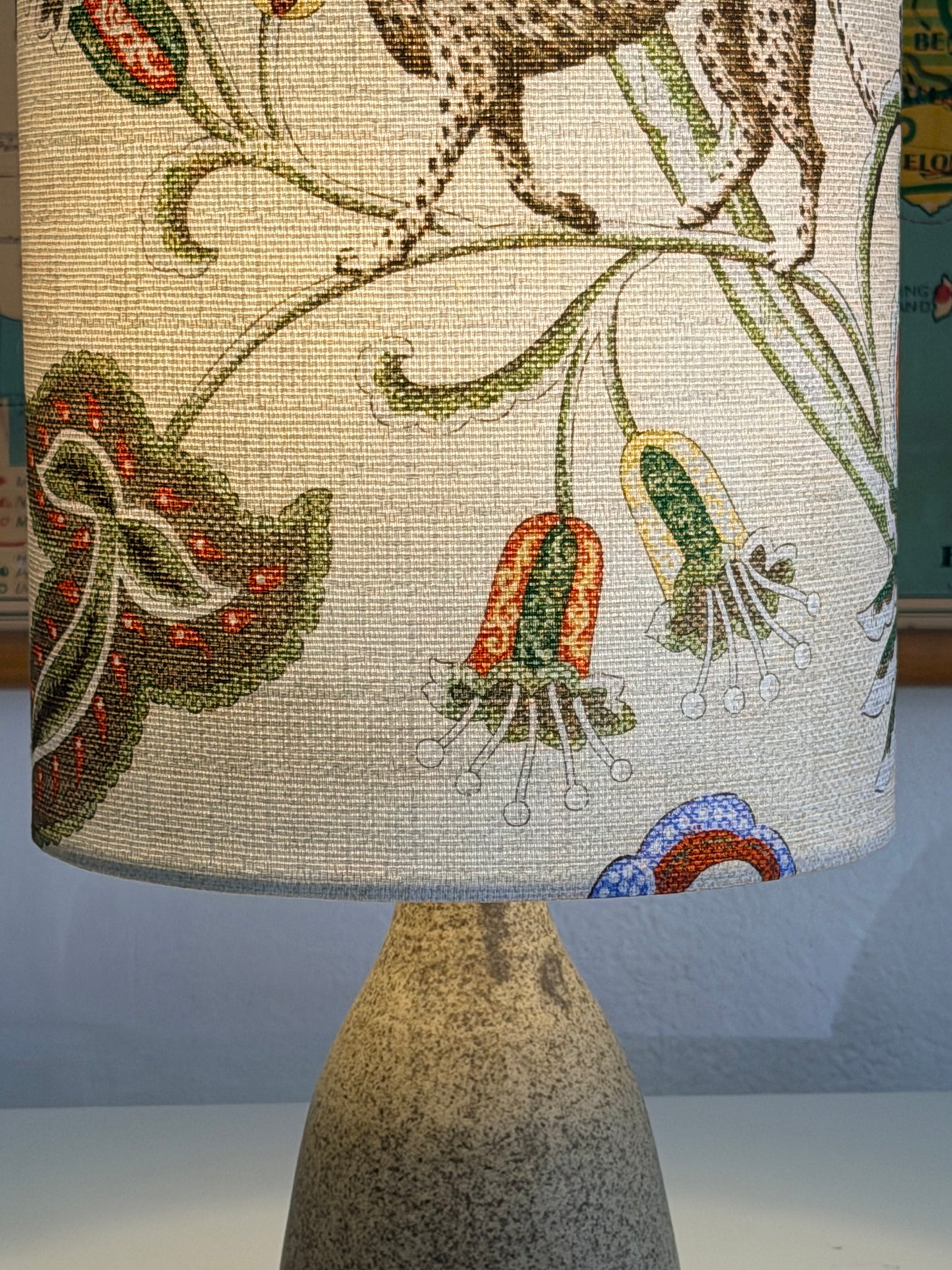 Leopard speckled aj lamp