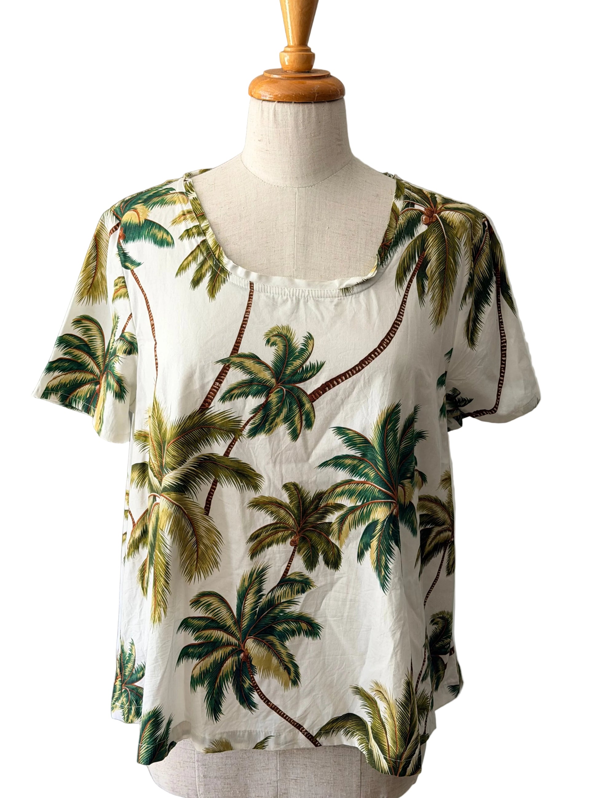 swaying palm tree blouse