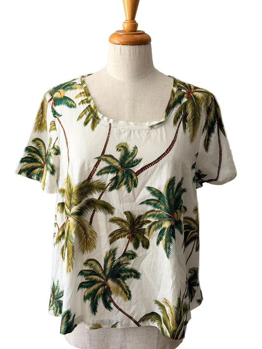 swaying palm tree blouse