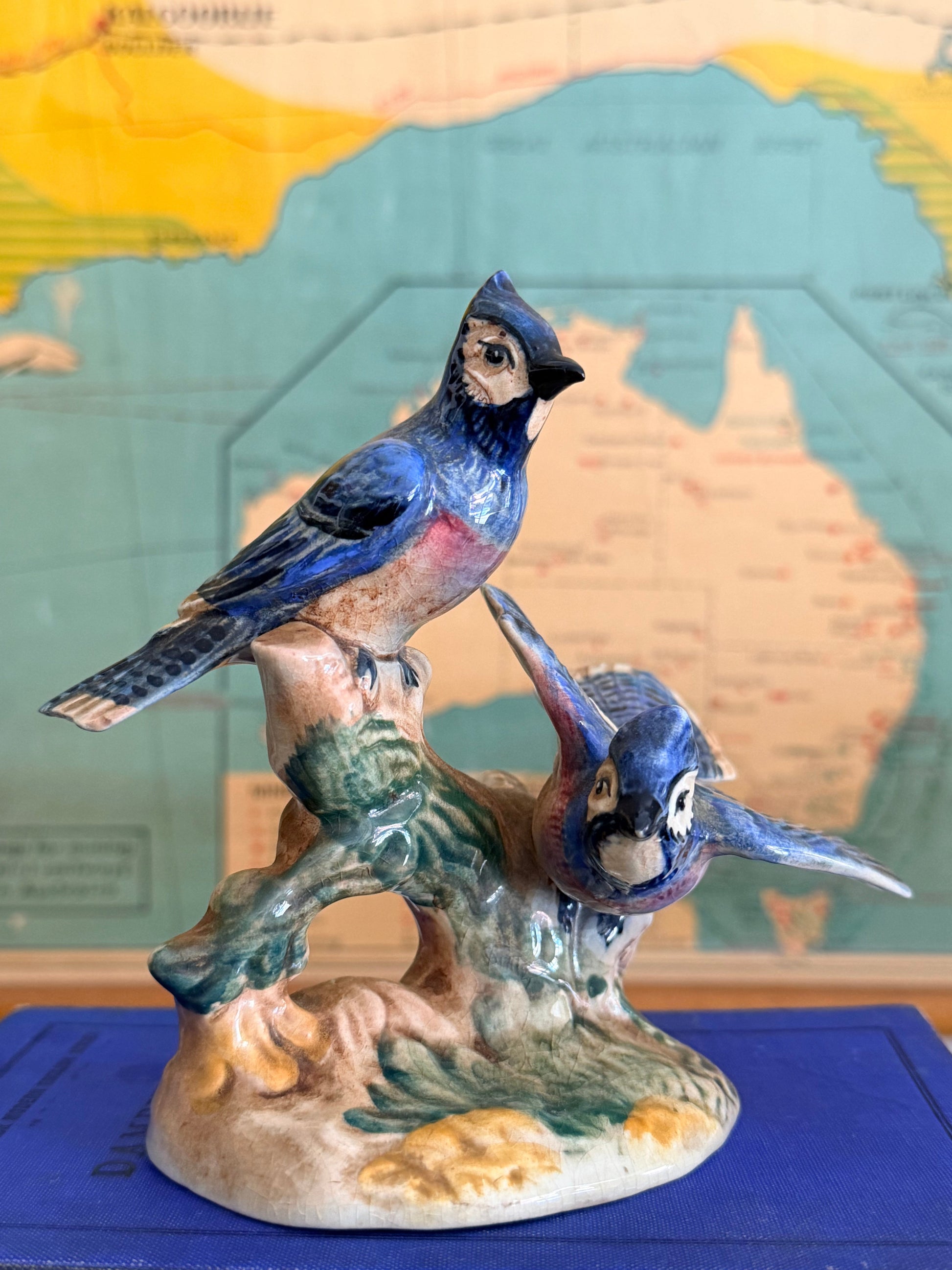 Beswick american bluejays figurine
