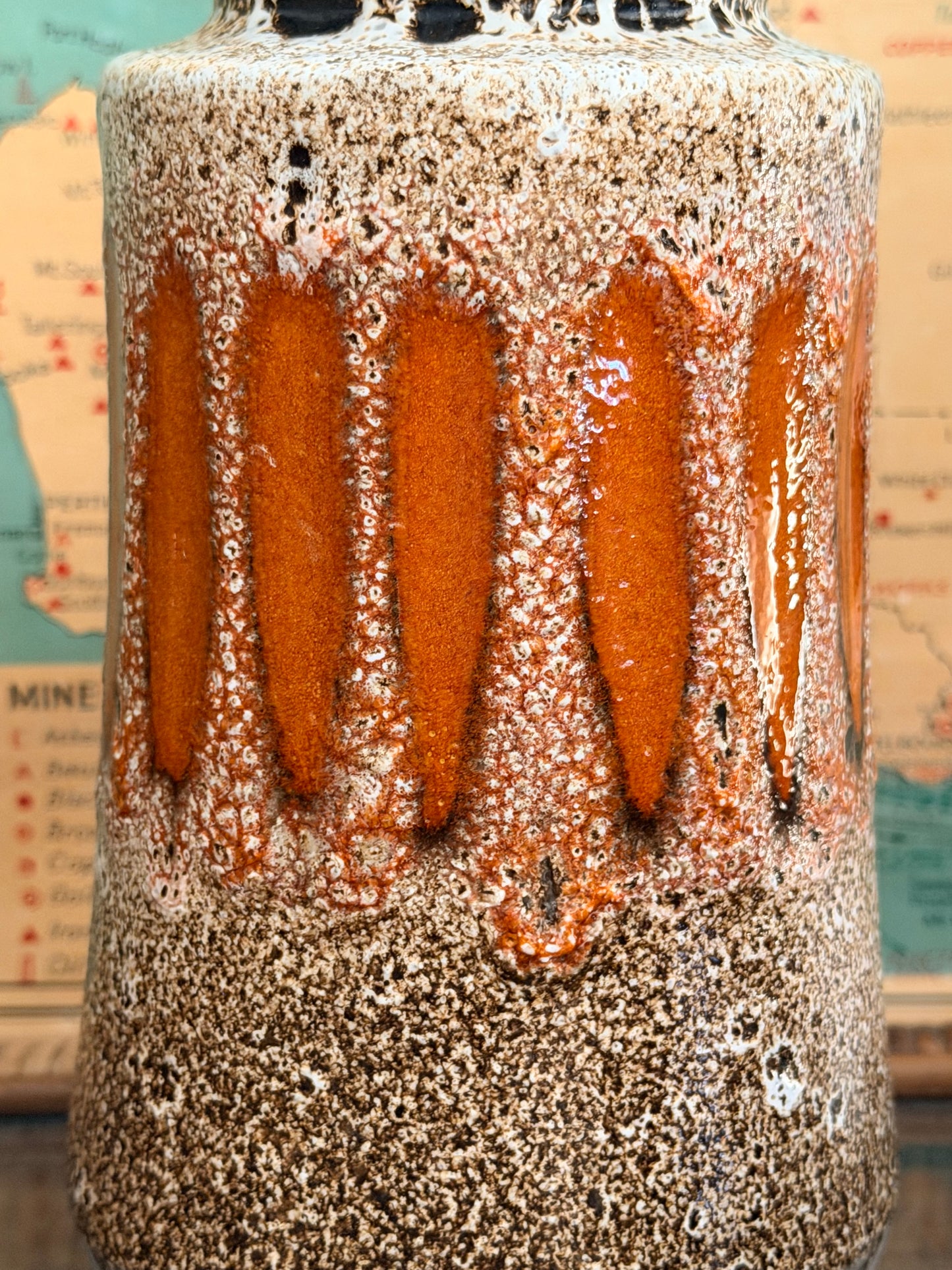 fat lava west german vase