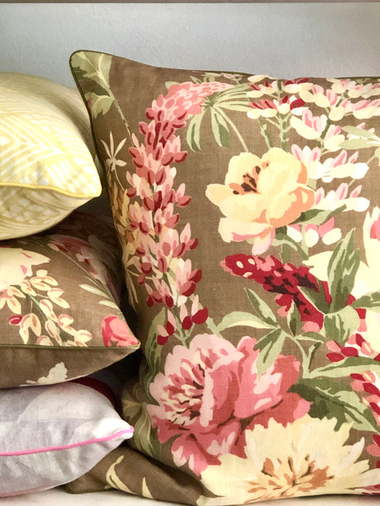 Bloom Garden Linen Cushions