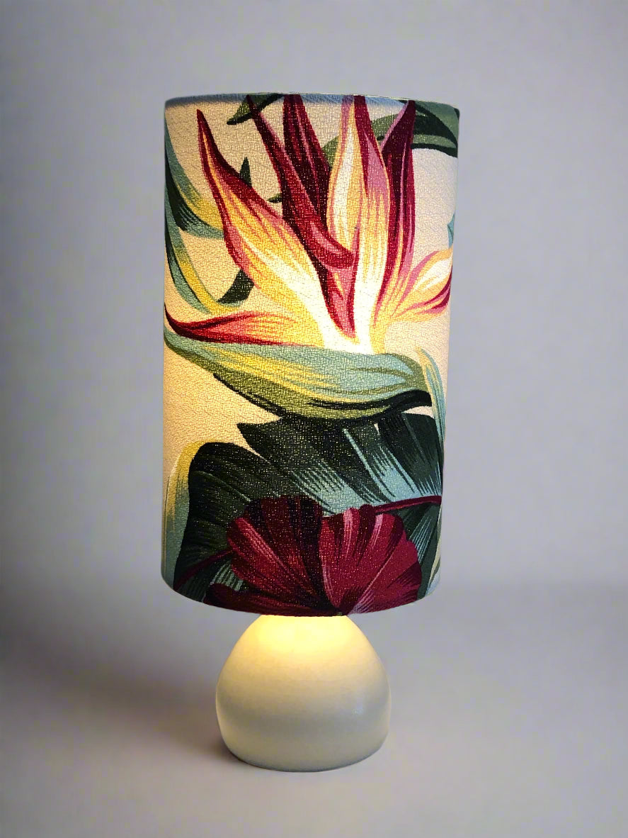 AL lamp hibiscus shade