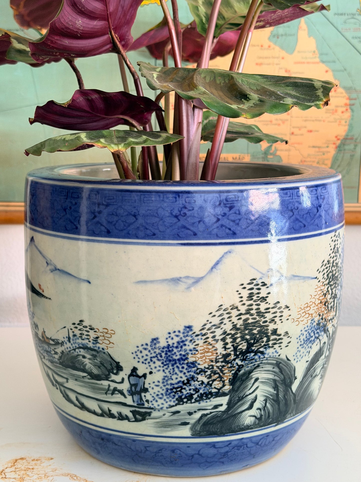 scenic chinoiserie jardiniere