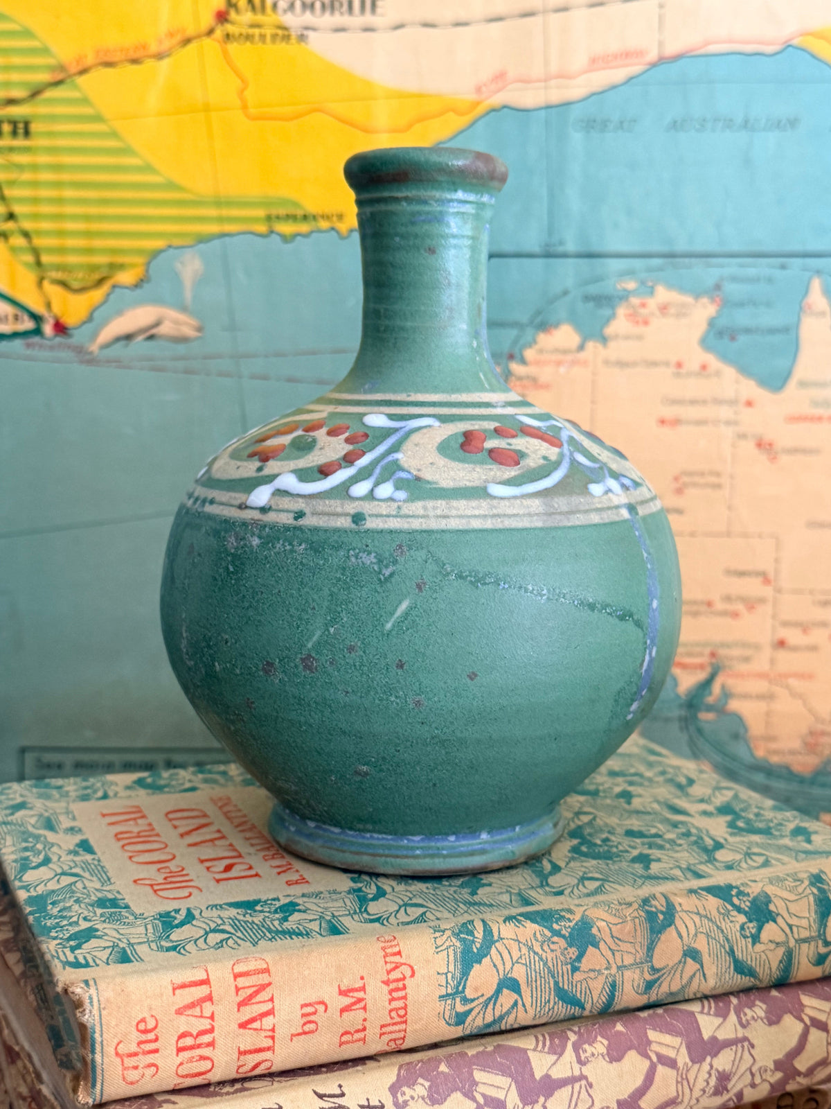 Persian studio pottery vase