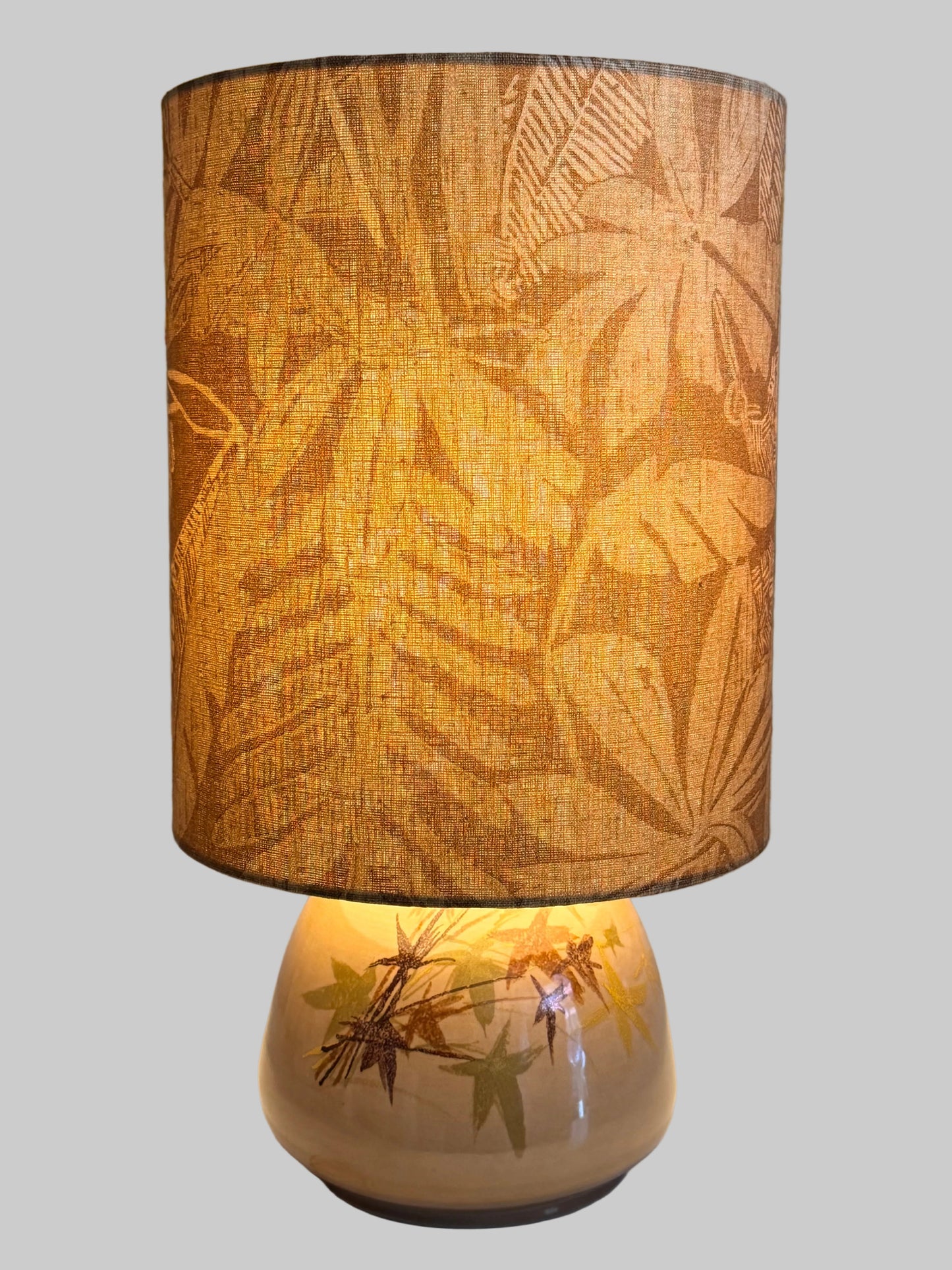 tabacco tiki lamp