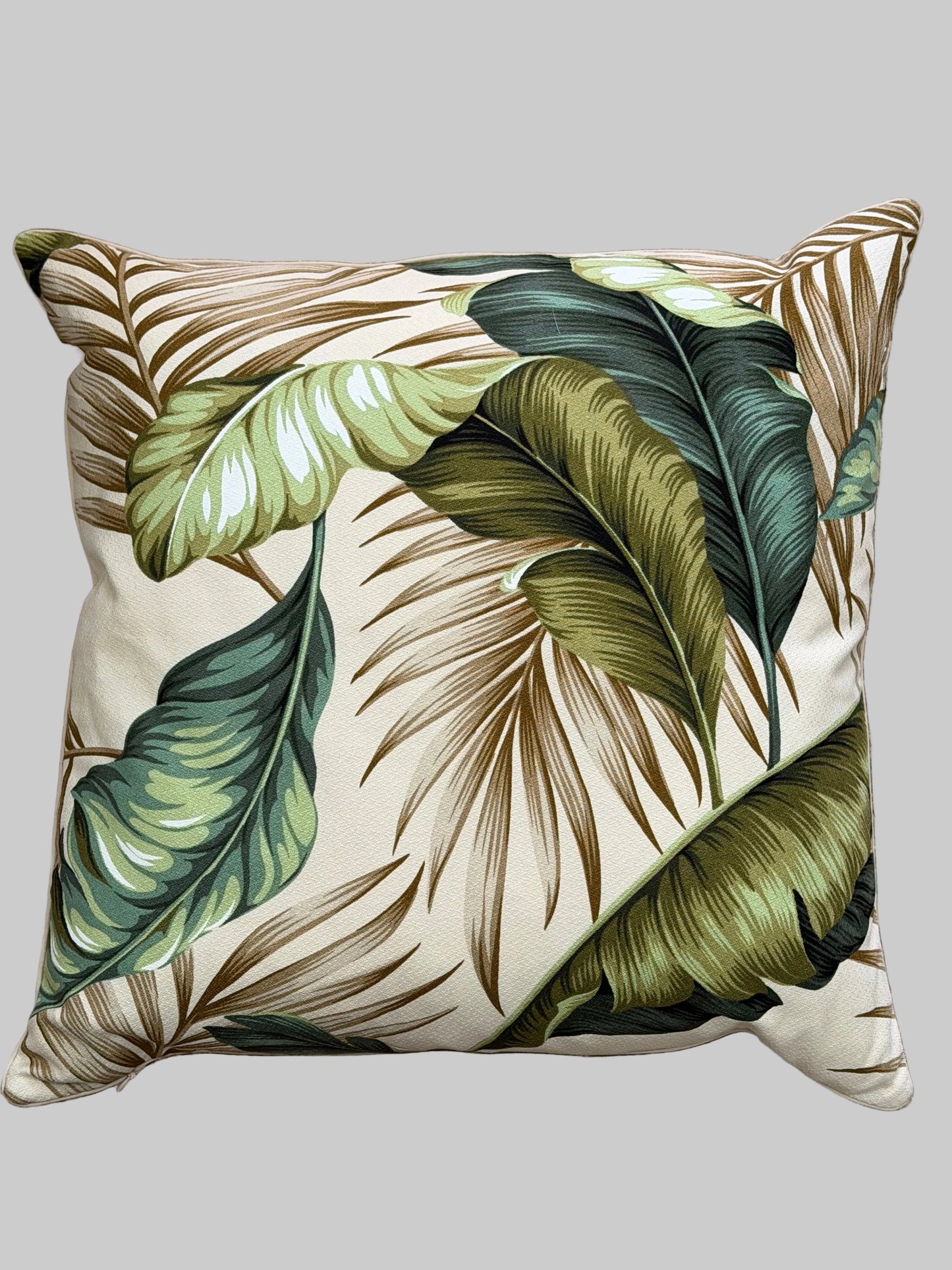 banana leaf pillow