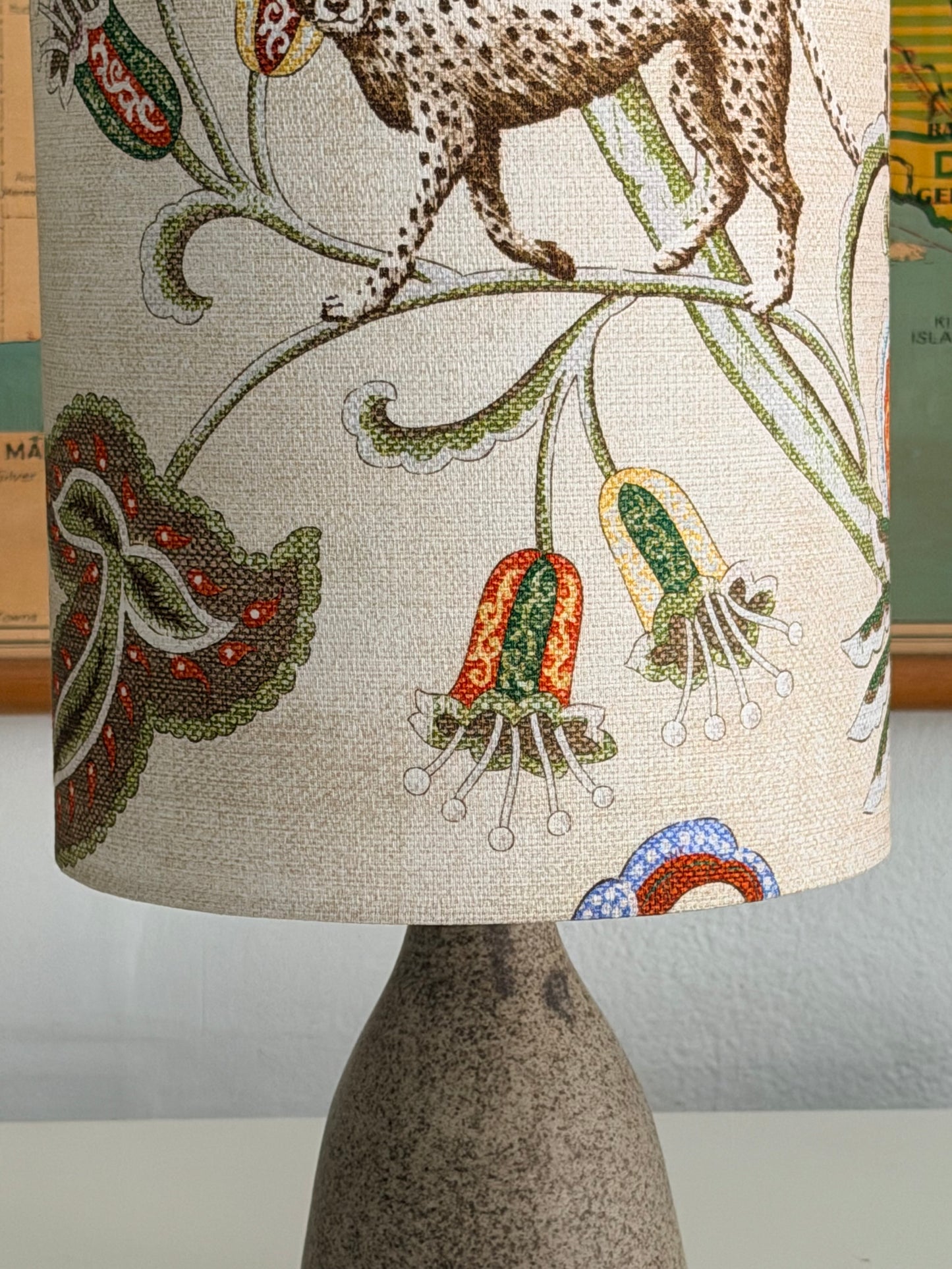 Leopard speckled aj lamp