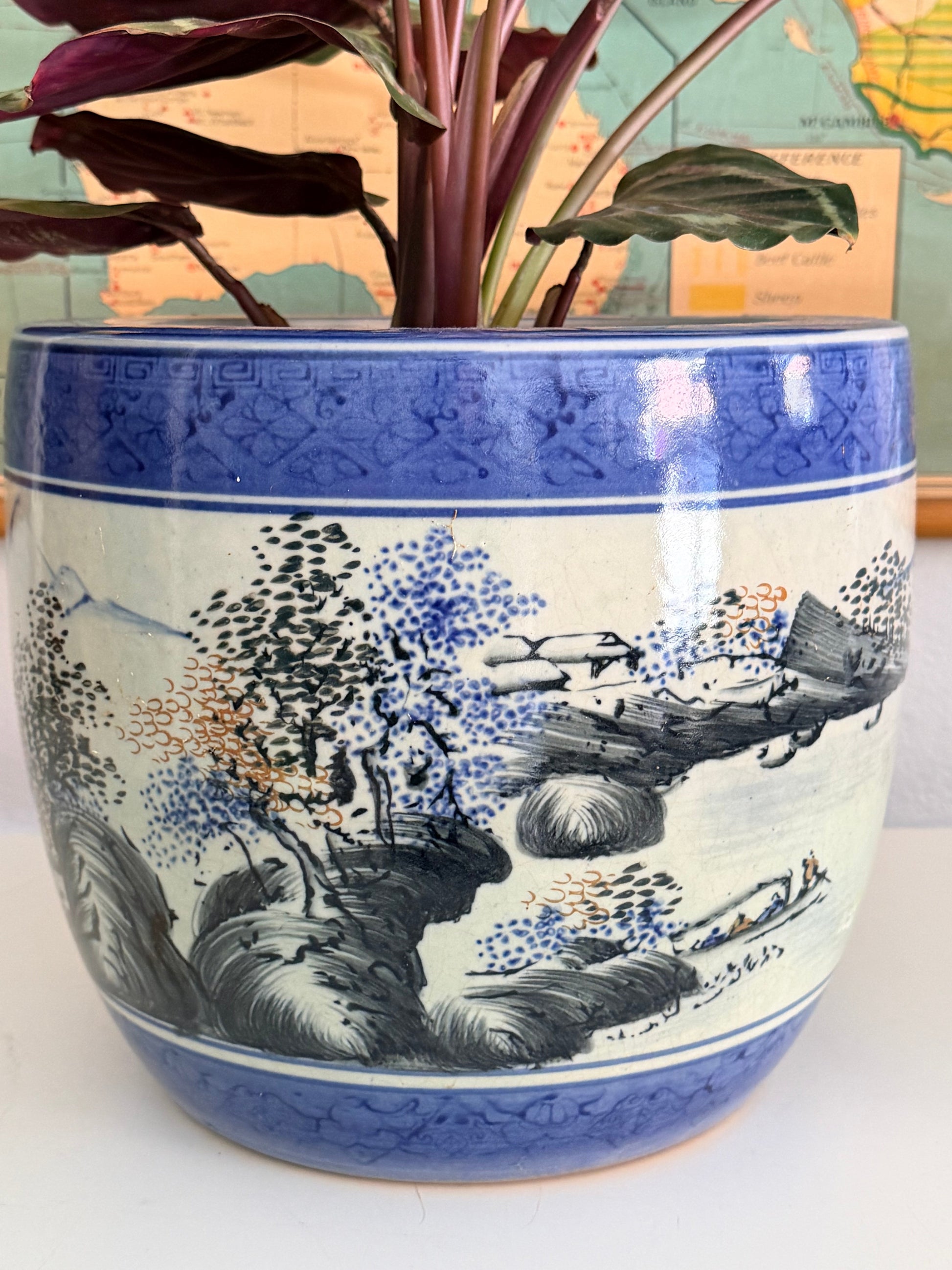 scenic chinoiserie jardiniere