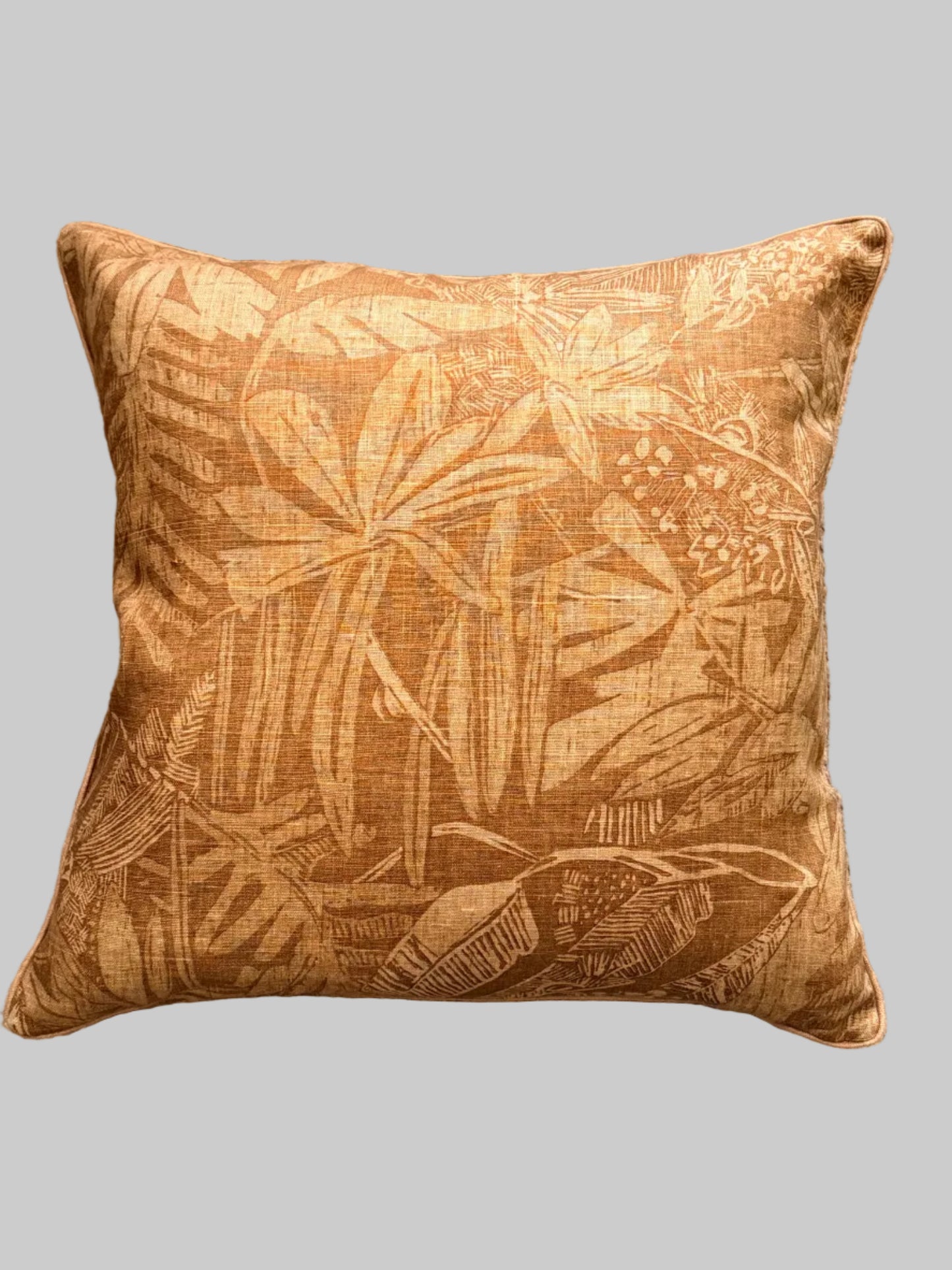 tiki palm cushion
