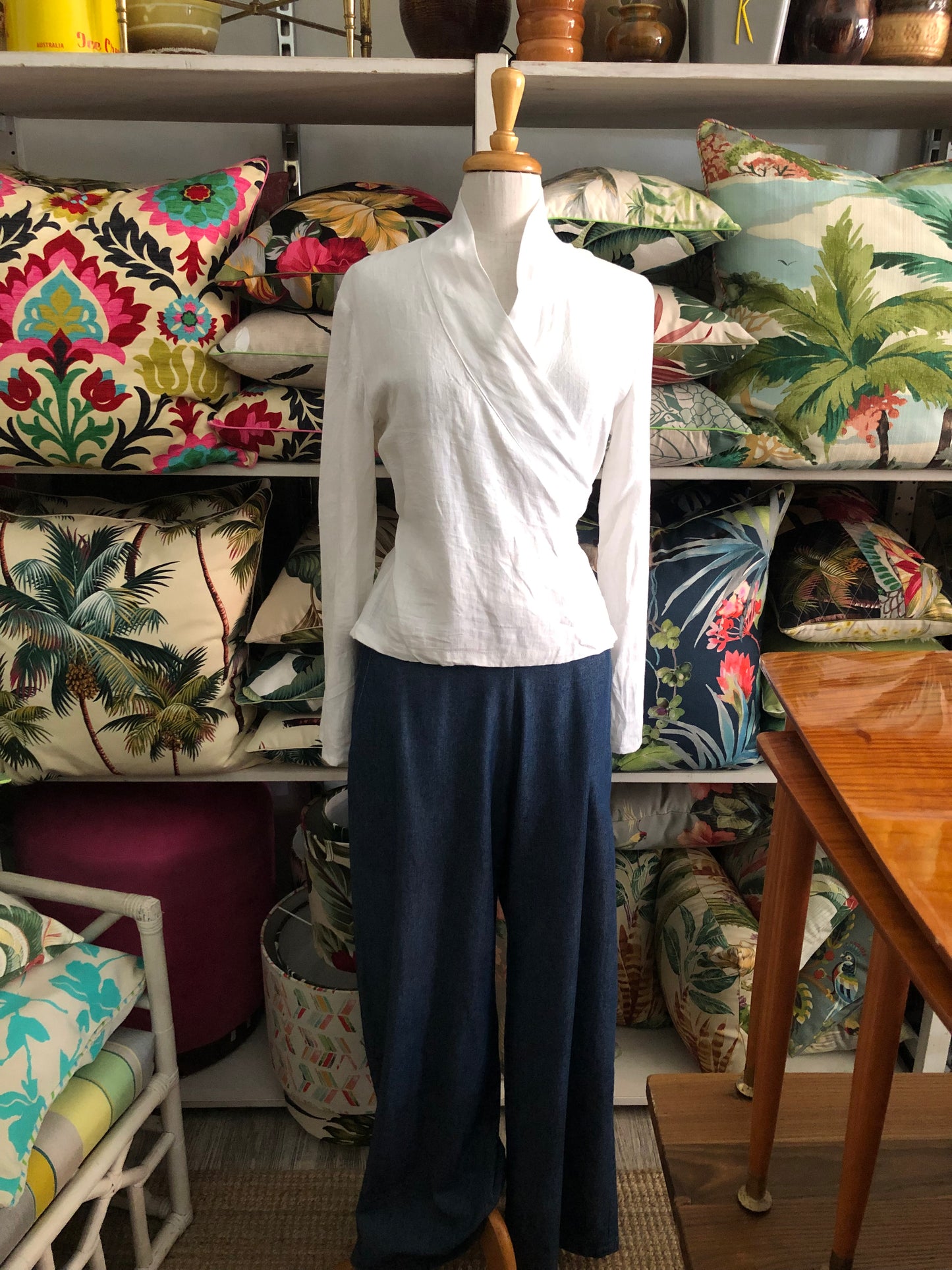 Kimono Wrap Linen