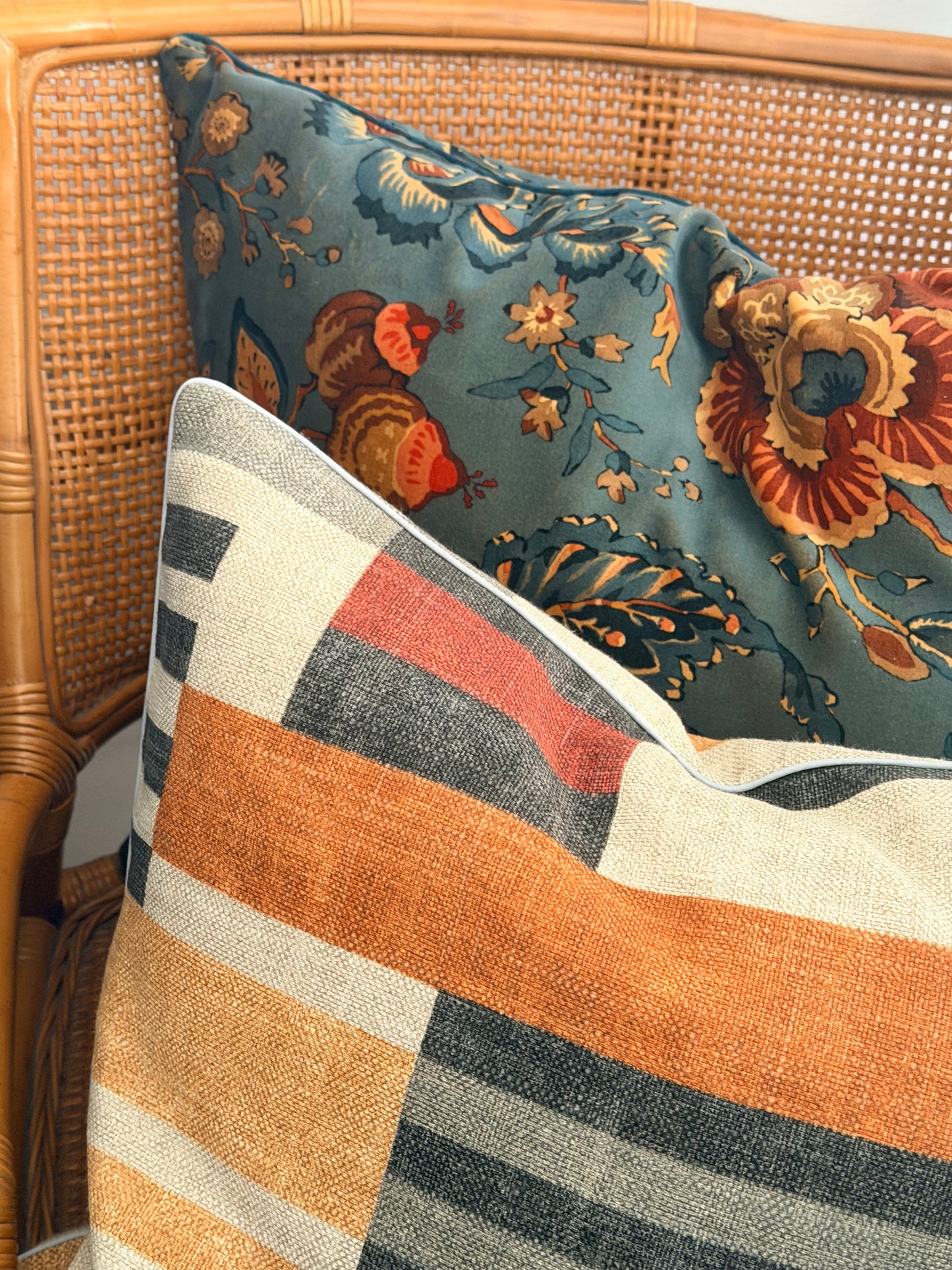 exotic velvet bloom cushions