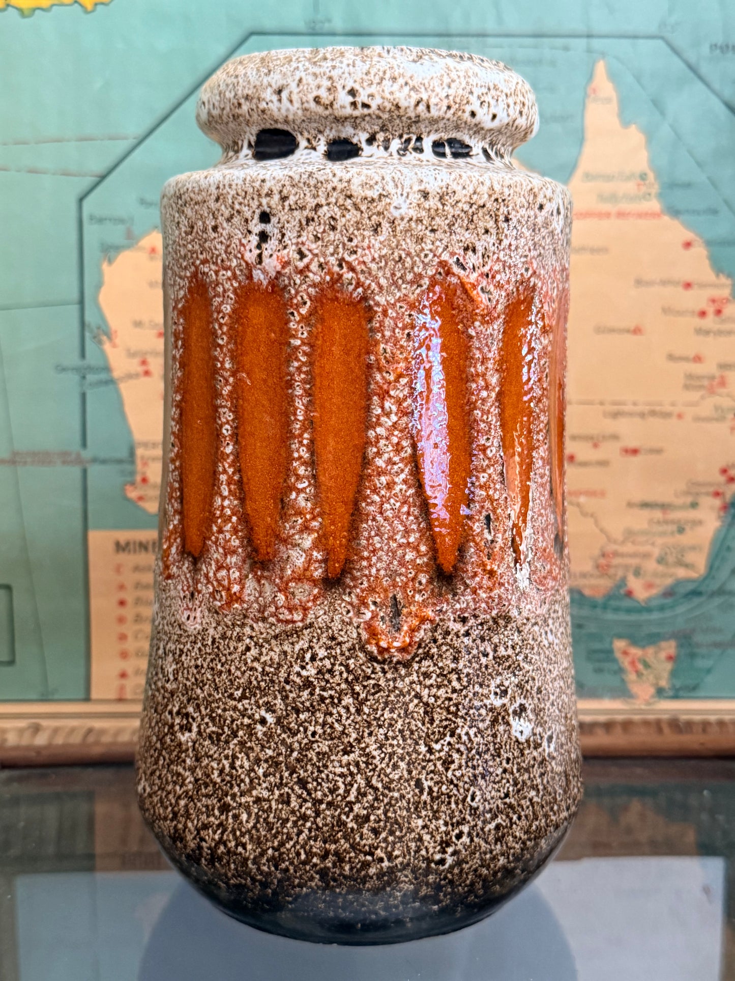 fat lava west german vase