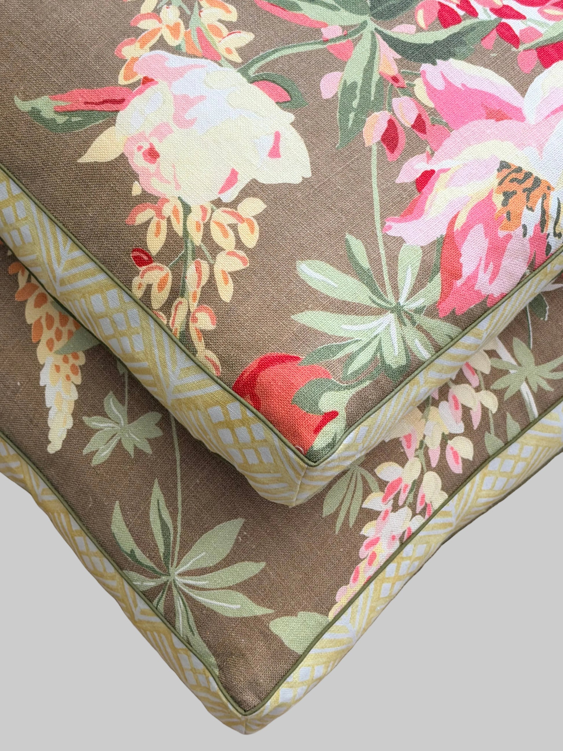 stack bloom garden walled cushions