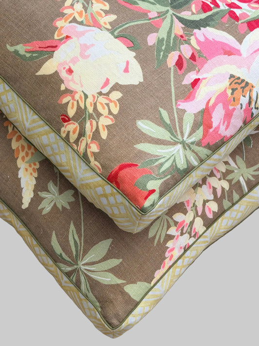 stack bloom garden walled cushions