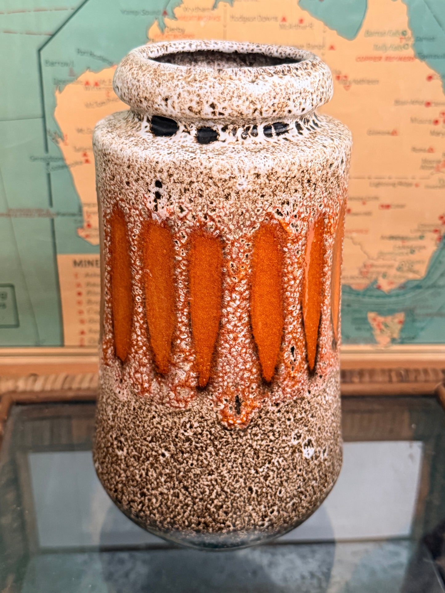 fat lava west german vase
