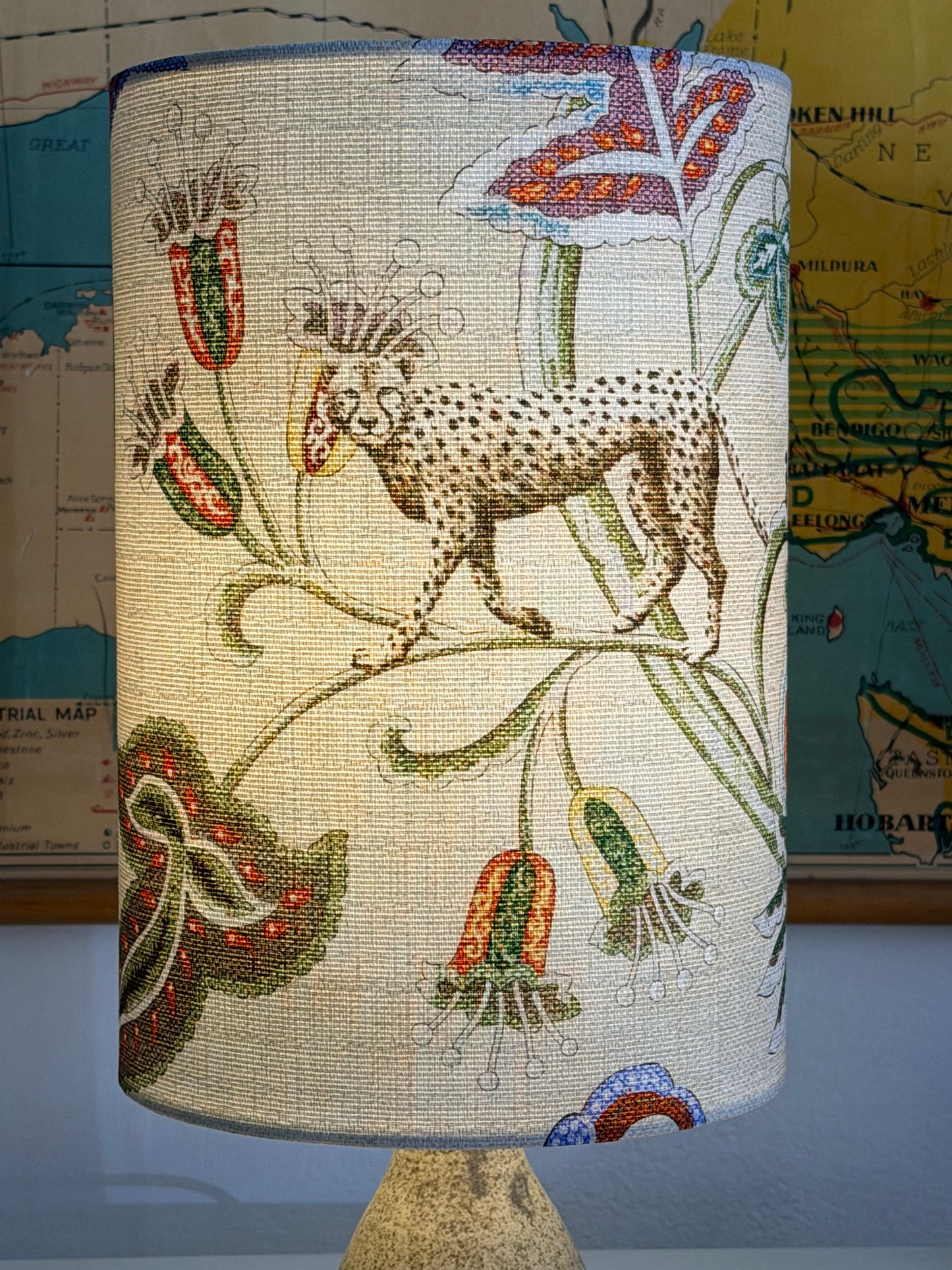 Leopard speckled aj lamp