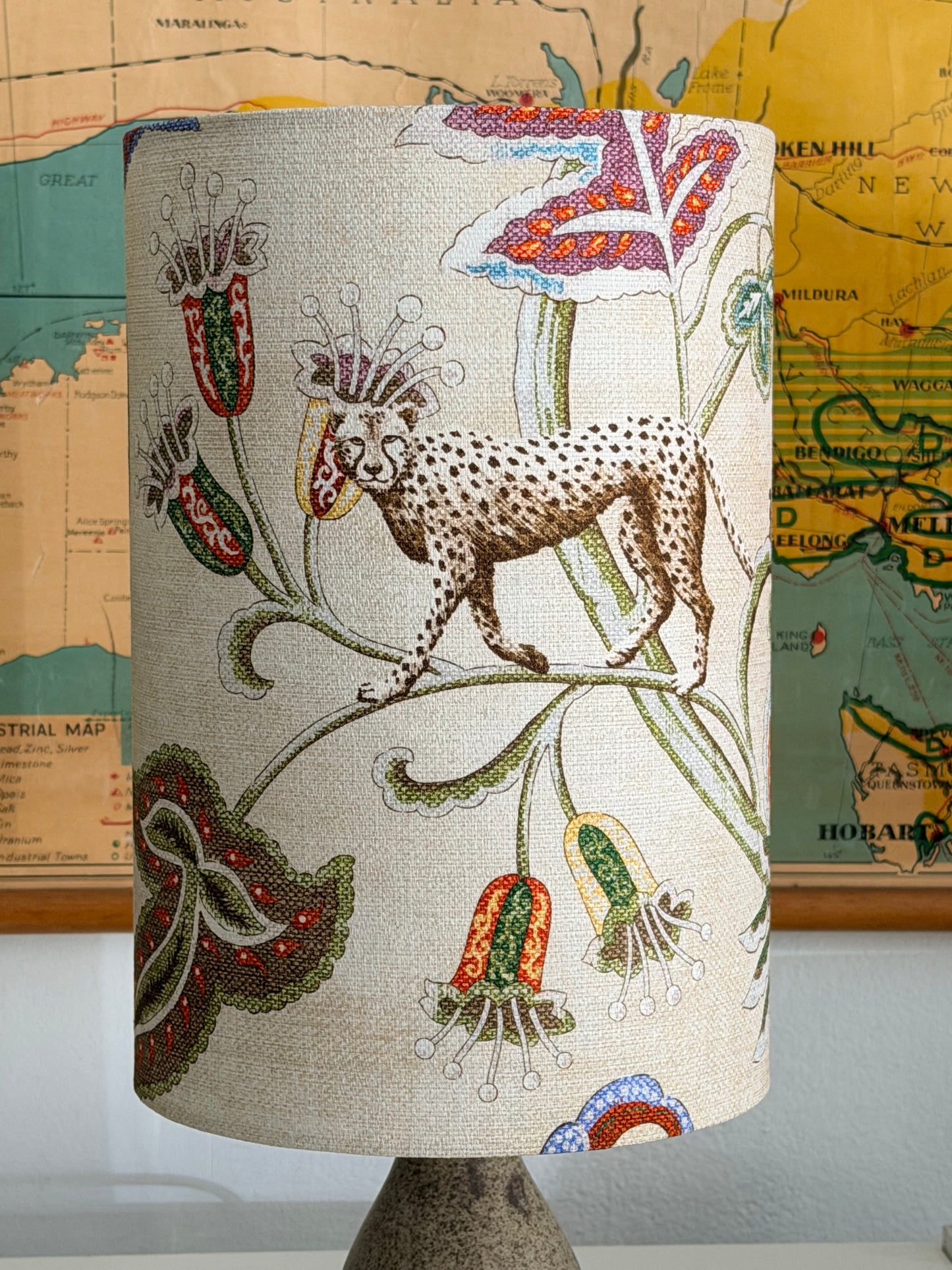 Leopard speckled aj lamp