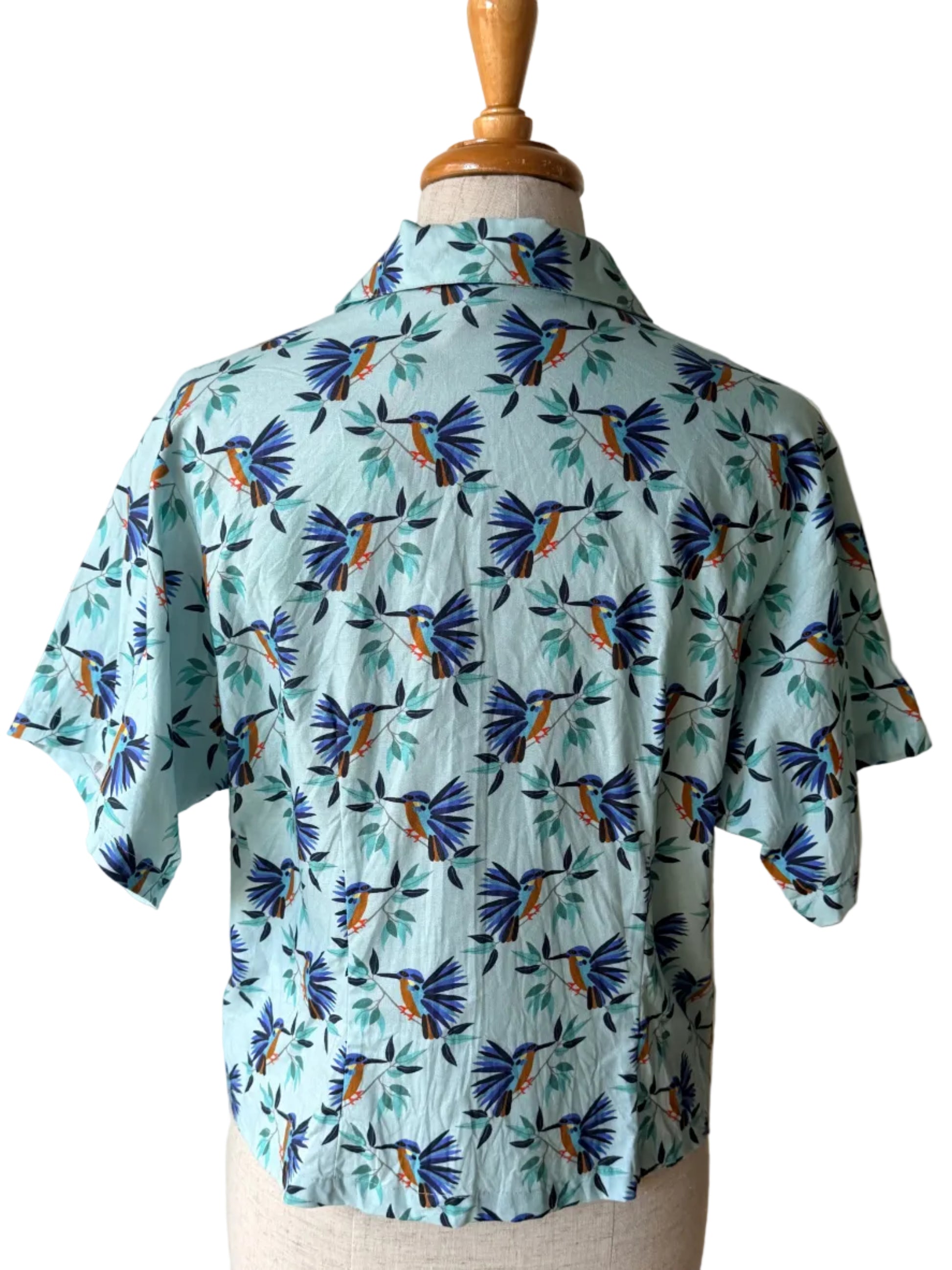 bobby shirt blue kingfishers
