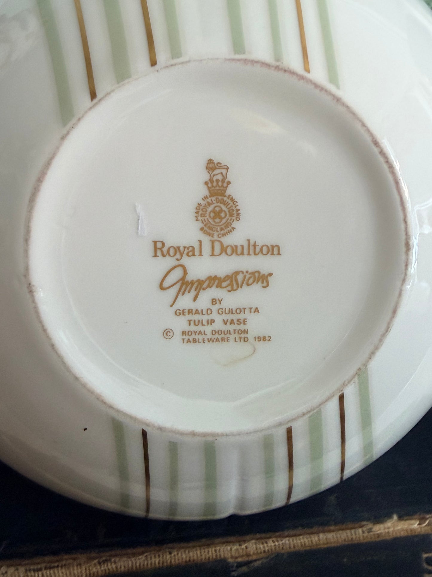 Royal Doulton tulip vase