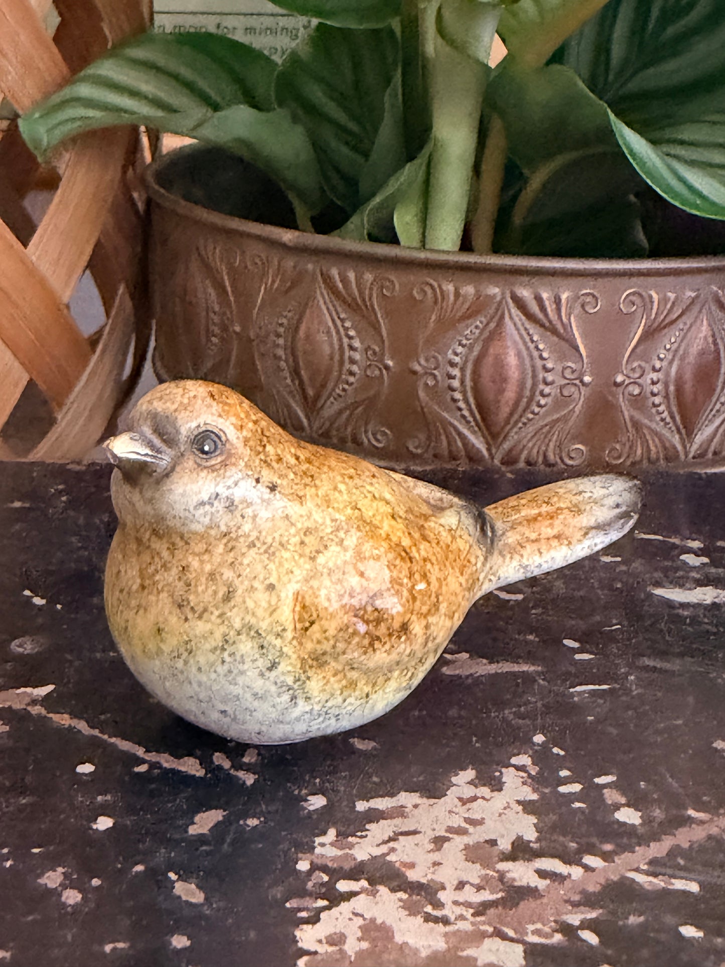 vintage ceramic robbins