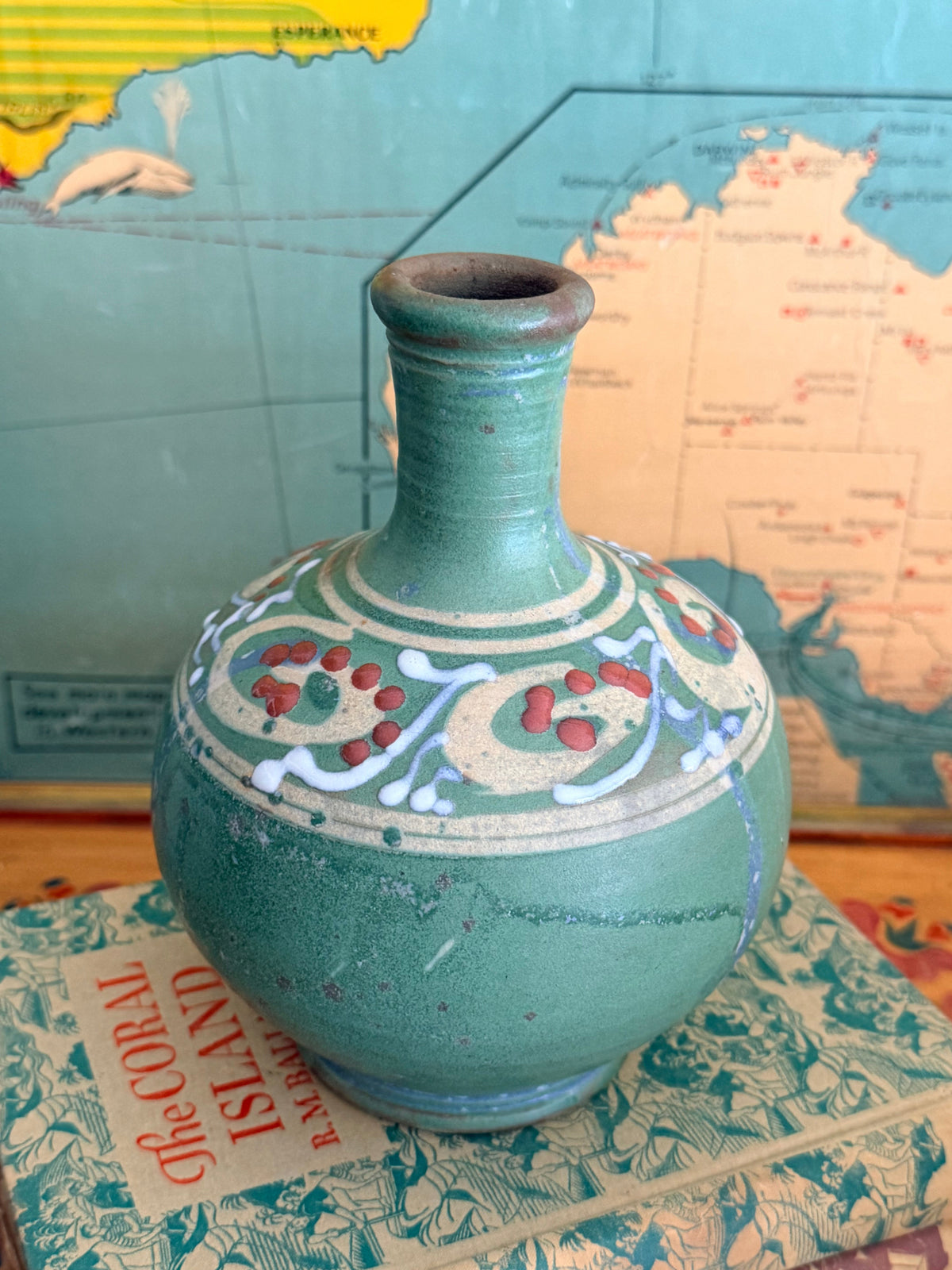 Persian studio pottery vase