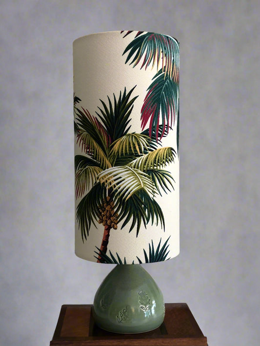 AJ lamp with palm tree shade