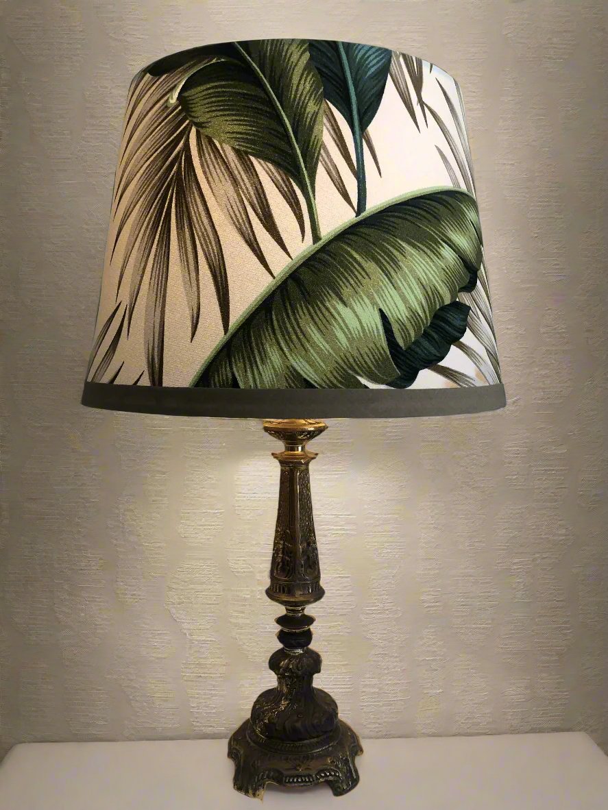 empire brass lamp