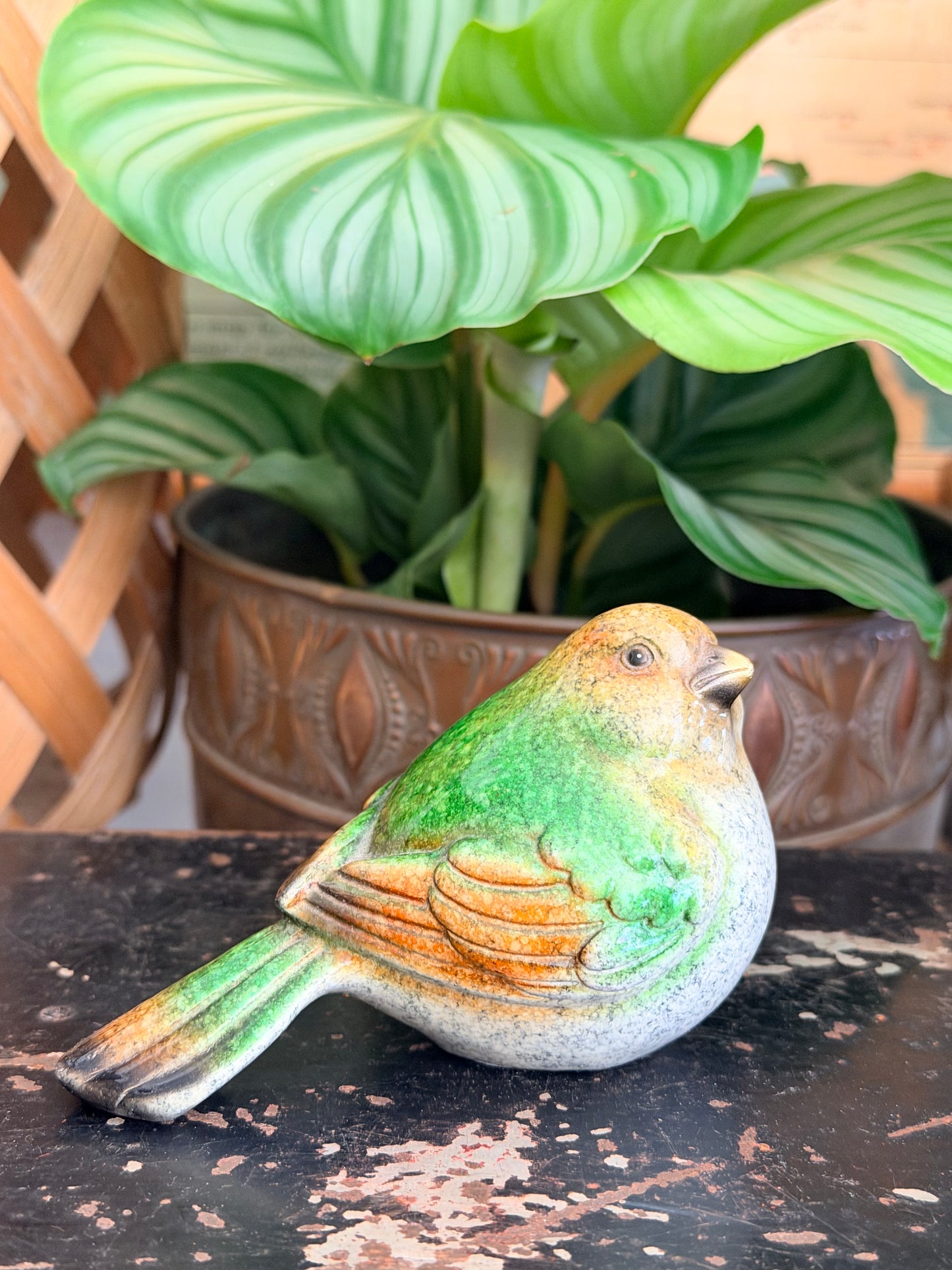 vintage ceramic robbins