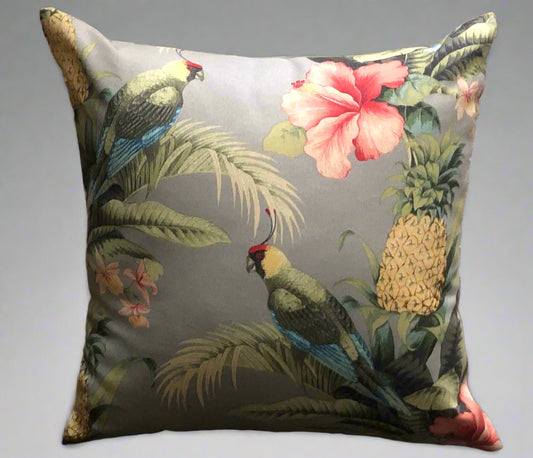 Tropical oasis outdoor cushion