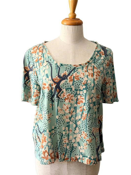 seagreen blouse