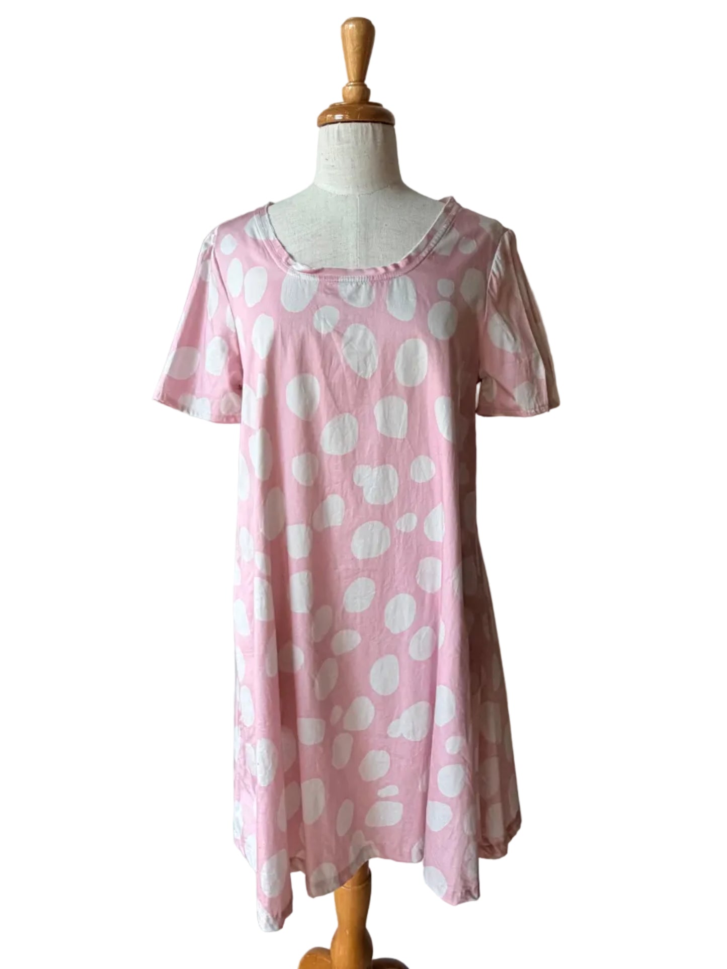 jamie dress pink spot