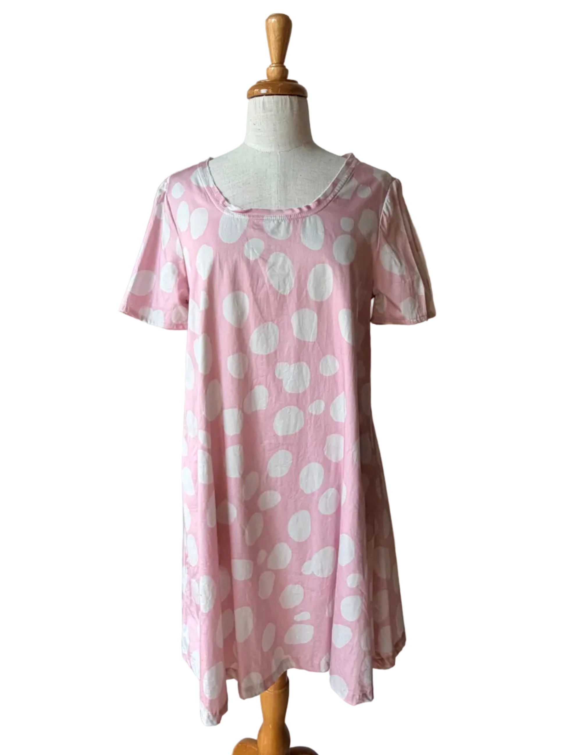 jamie dress pink spot