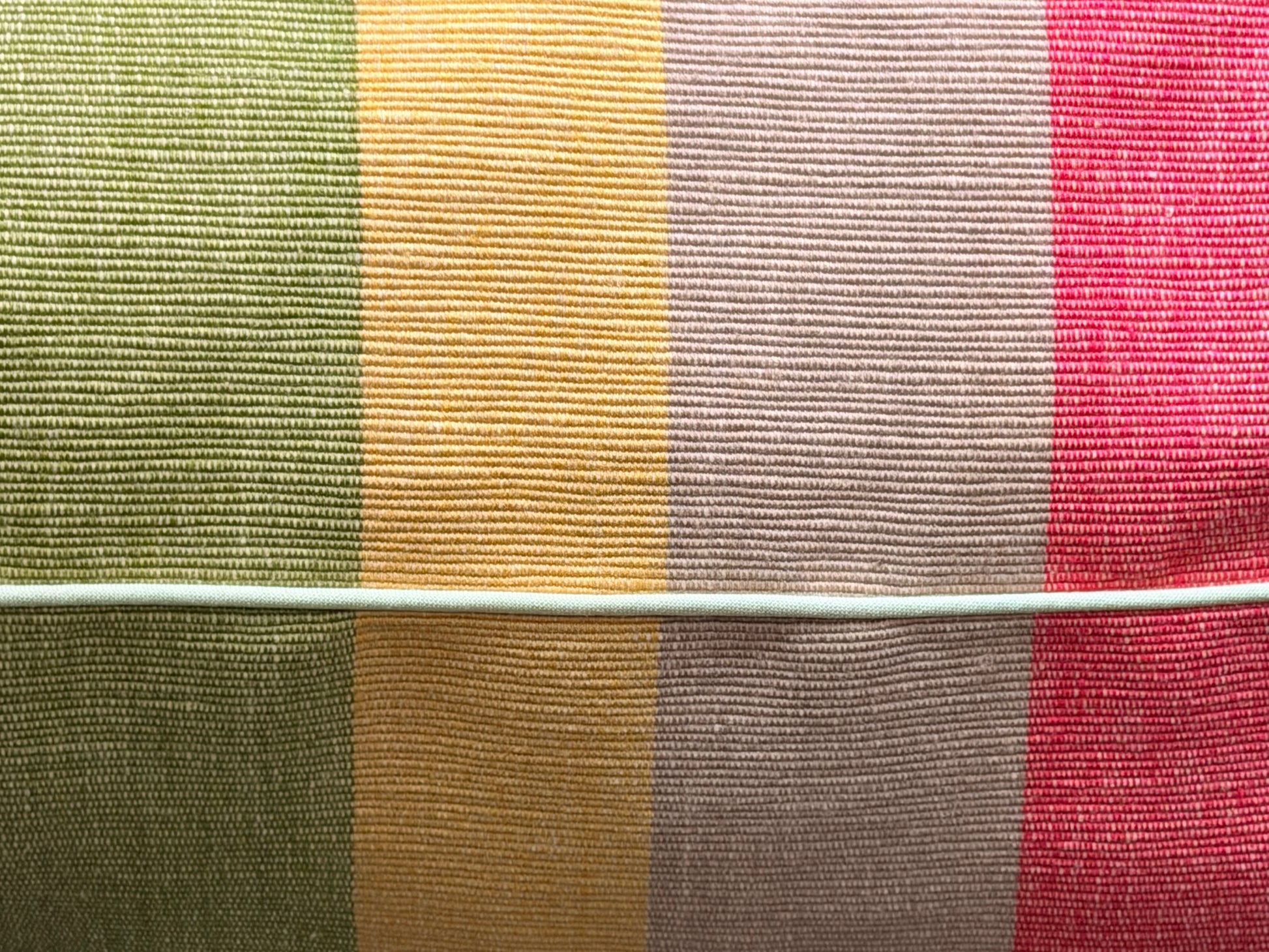 carnival stripe lumbar cushon