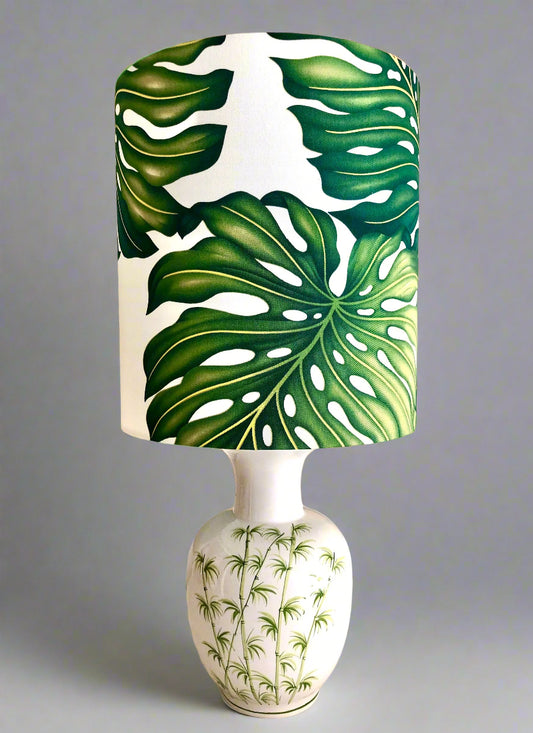 Monstera table lamp